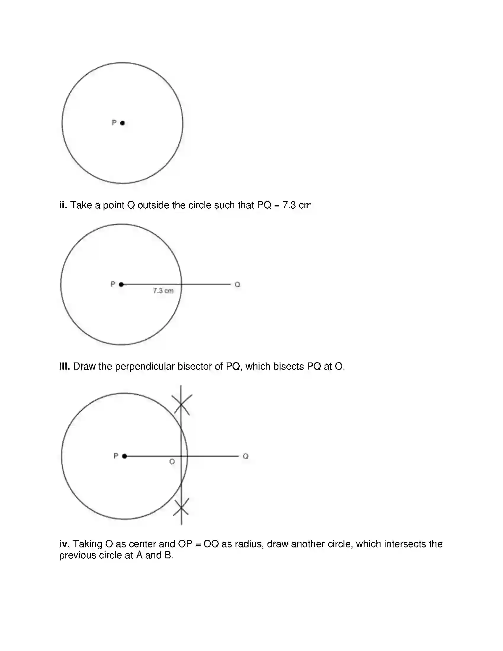 Maharashtra Board Class 10th Mathematics Part-II - English Medium Geometric Constructions Solution 18