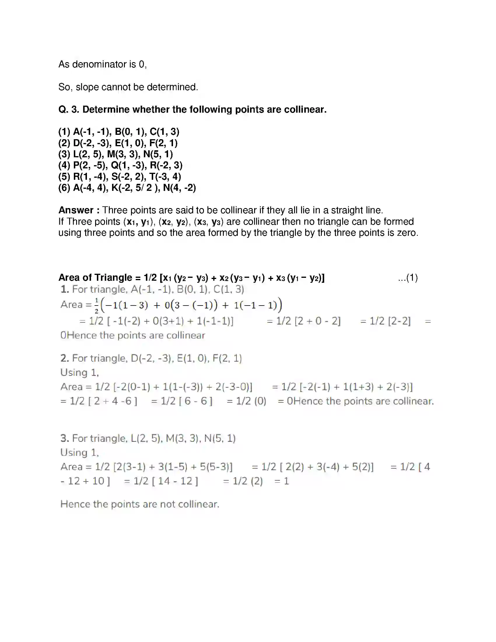 Maharashtra Board Class 10th Mathematics Part-II - English Medium Co-ordinate Geometry Solution 21