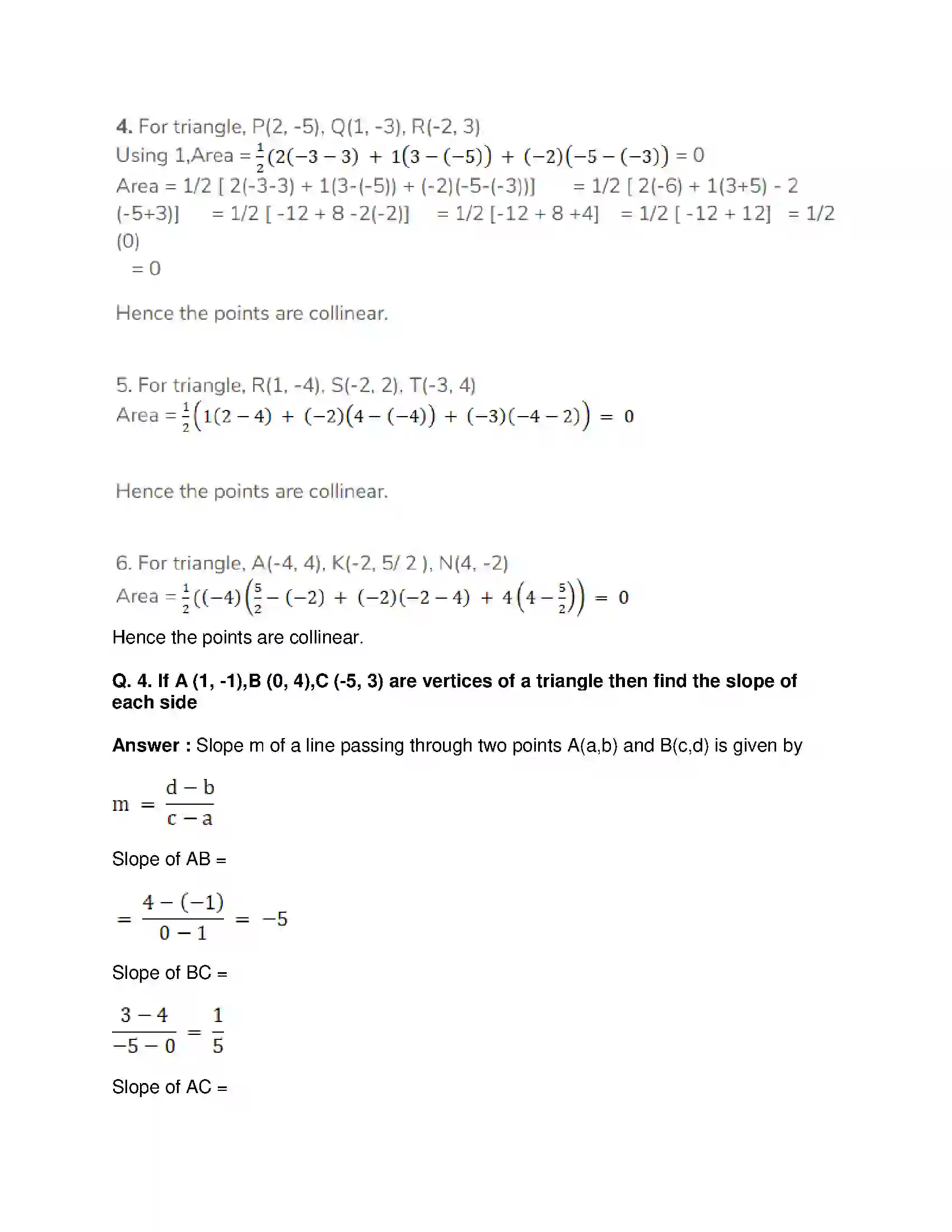 Maharashtra Board Class 10th Mathematics Part-II - English Medium Co-ordinate Geometry Solution 22