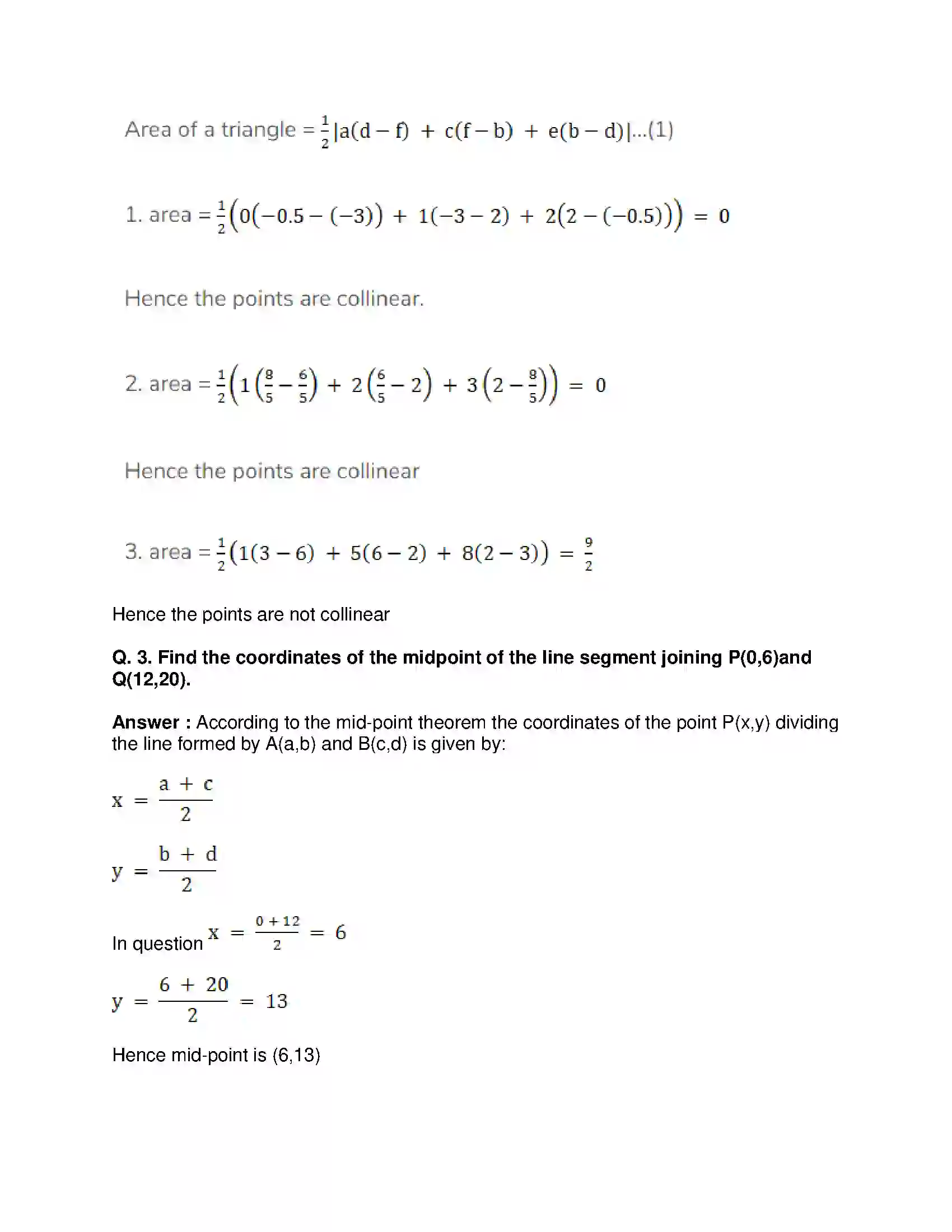 Maharashtra Board Class 10th Mathematics Part-II - English Medium Co-ordinate Geometry Solution 29