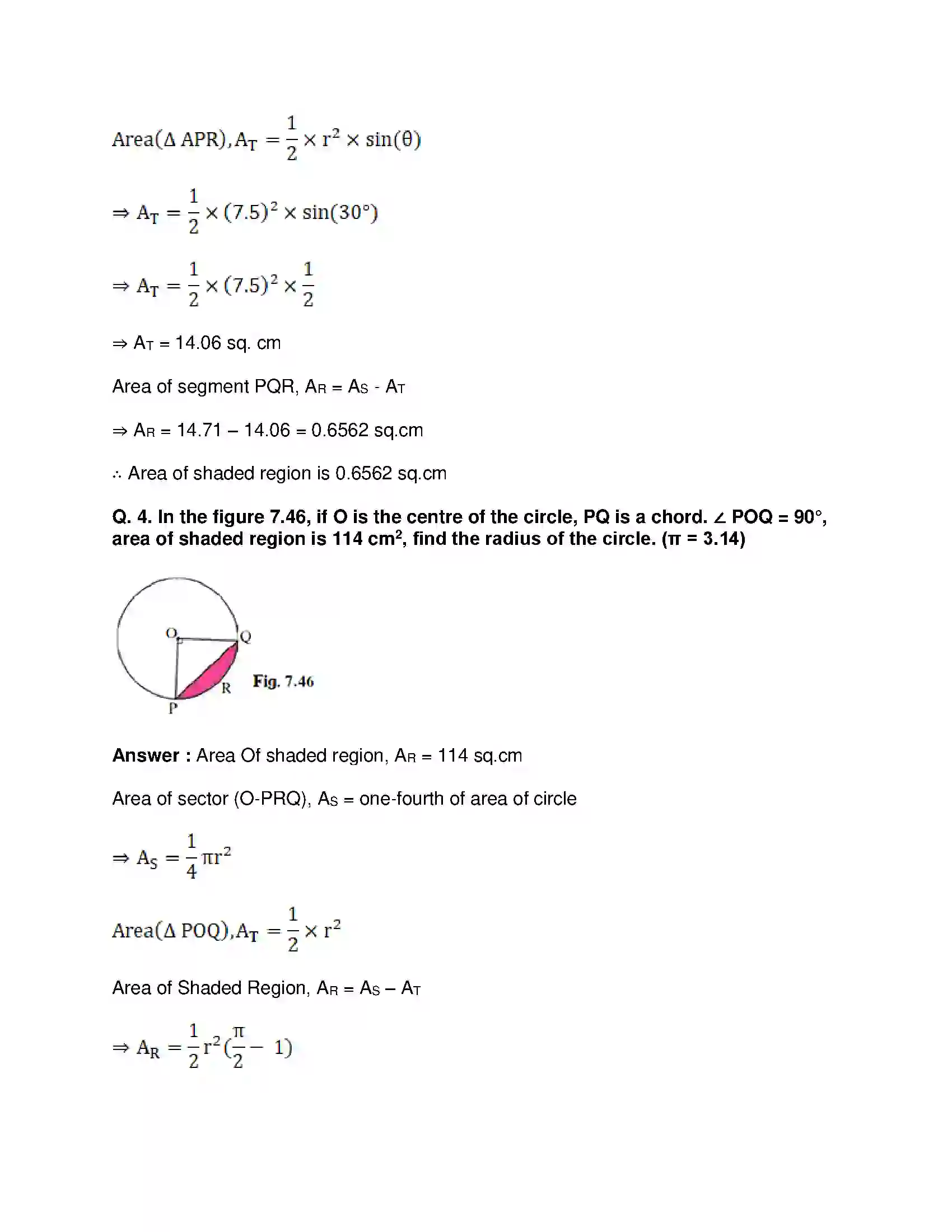 Maharashtra Board Class 10th Mathematics Part-II - English Medium Mensuration Solution 29