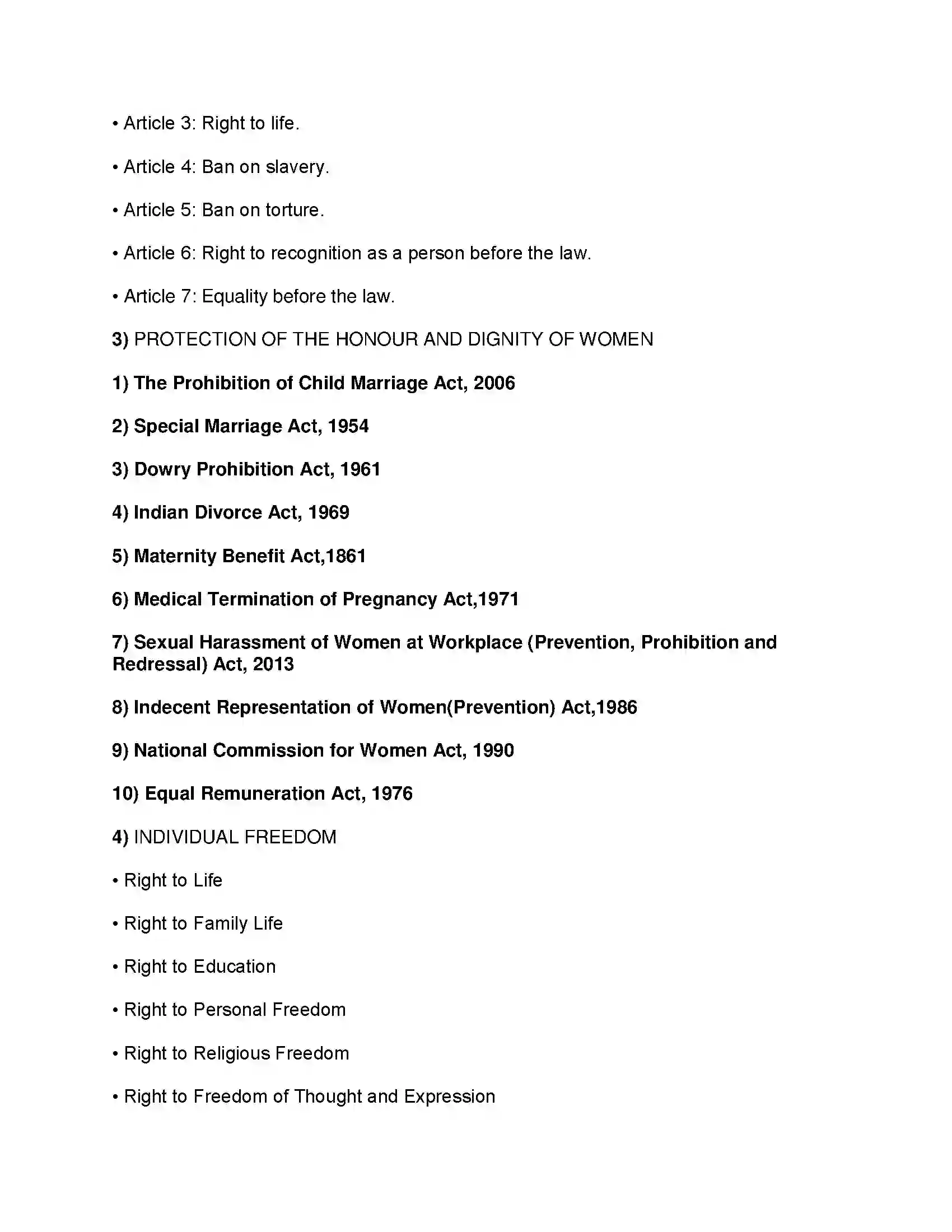 Maharashtra Board Class 10th Political Science - English Medium Working of the Constitution Solution 21