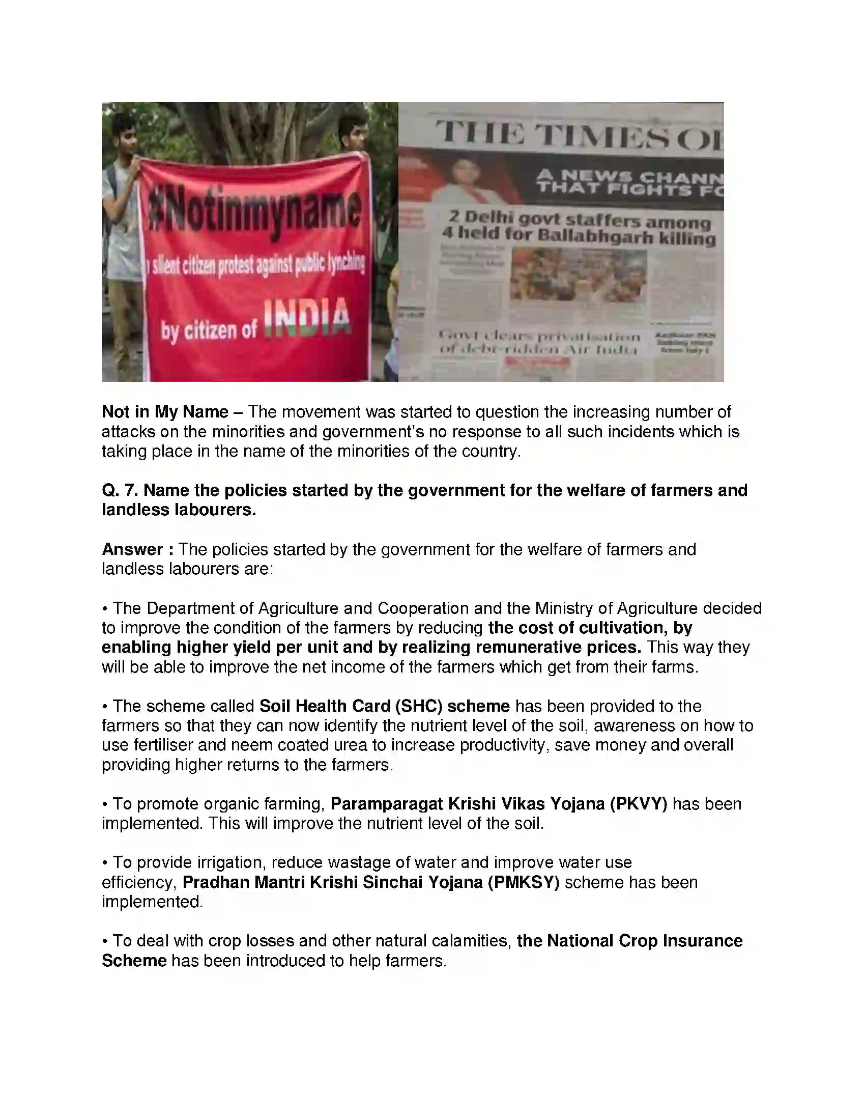 Maharashtra Board Class 10th Political Science - English Medium Social and Political Movements Solution 15