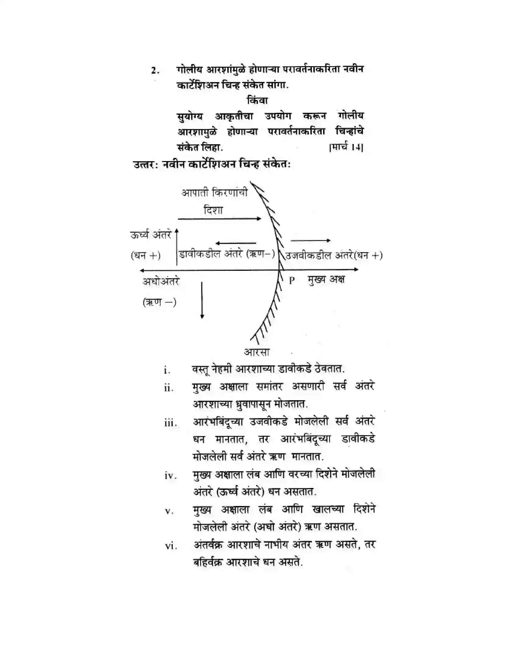 Maharashtra Board Class 10th Science & Technology - Marathi Medium Wonders of Light – Part I Solution 17