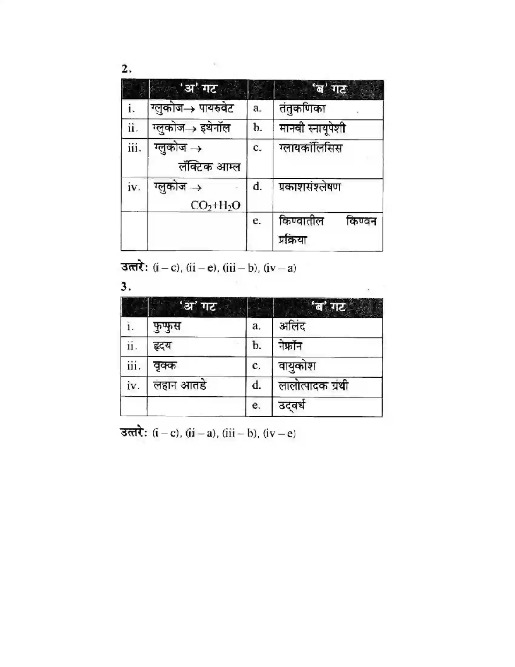 Maharashtra Board Class 10th Science & Technology - Marathi Medium Life’s Internal Secrets Solution 48