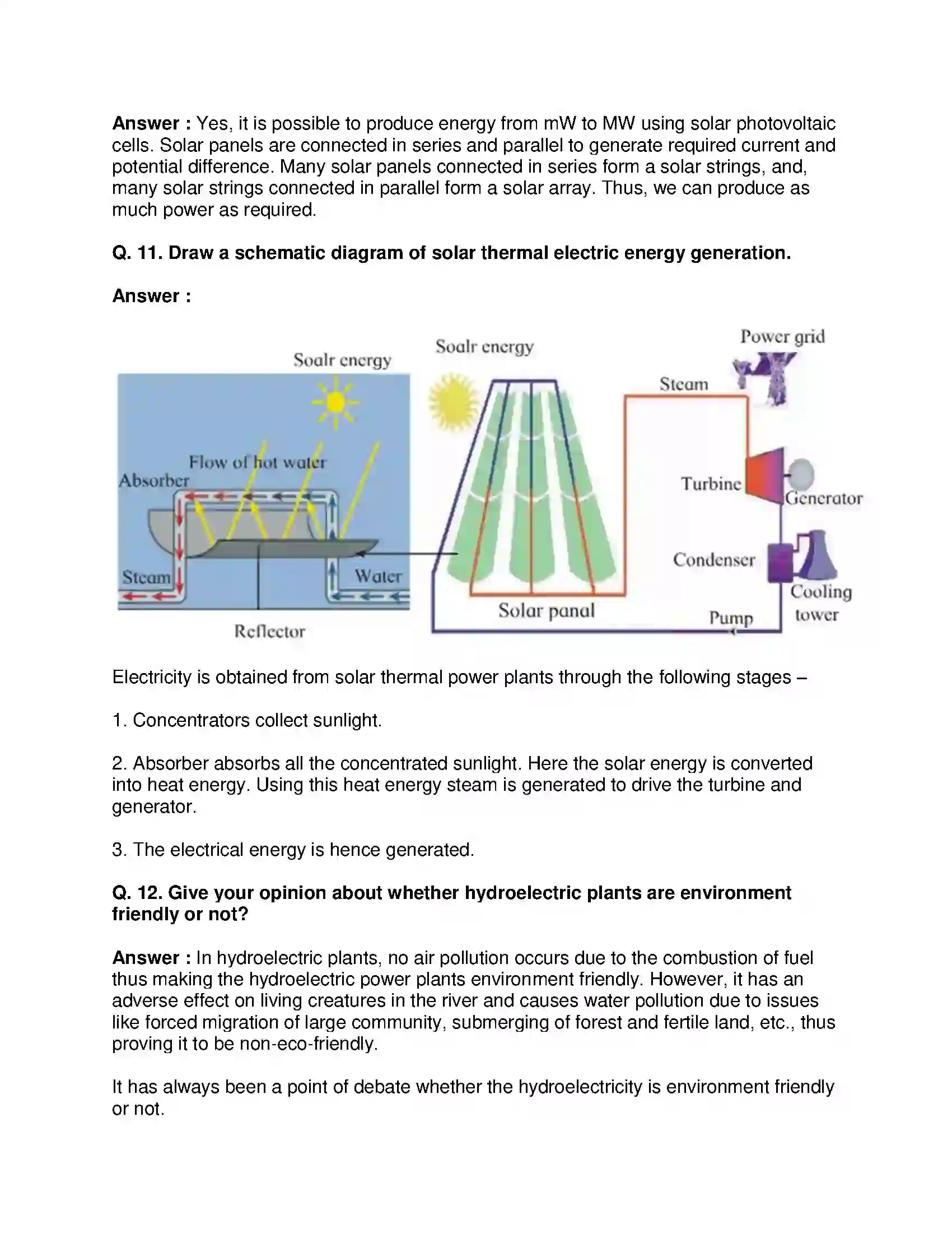 Maharashtra Board Class 10th Science & Technology-II - English Medium Towards Green Energy Solution 12