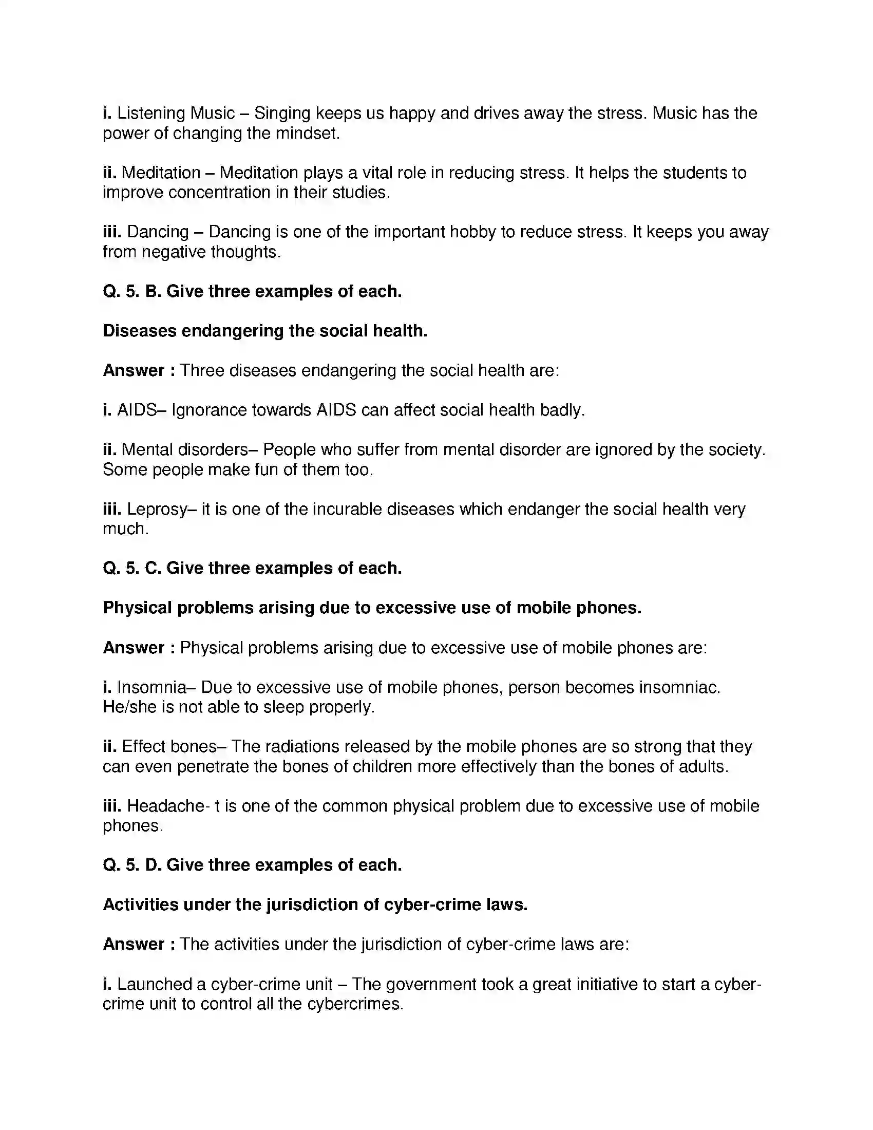 Maharashtra Board Class 10th Science & Technology-II - English Medium Introduction to Microbiology Solution 15