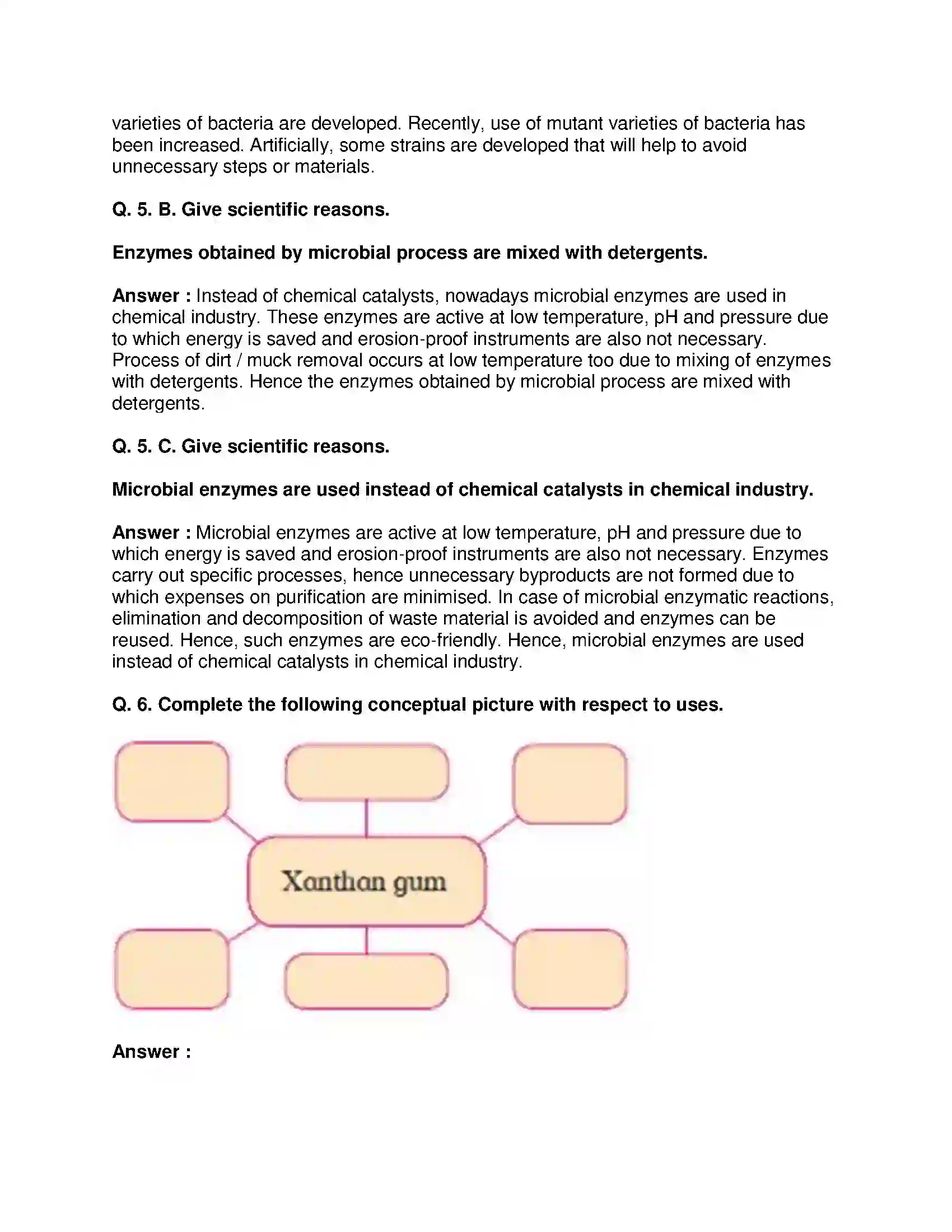 Maharashtra Board Class 10th Science & Technology-II - English Medium Introduction to Microbiology Solution 6