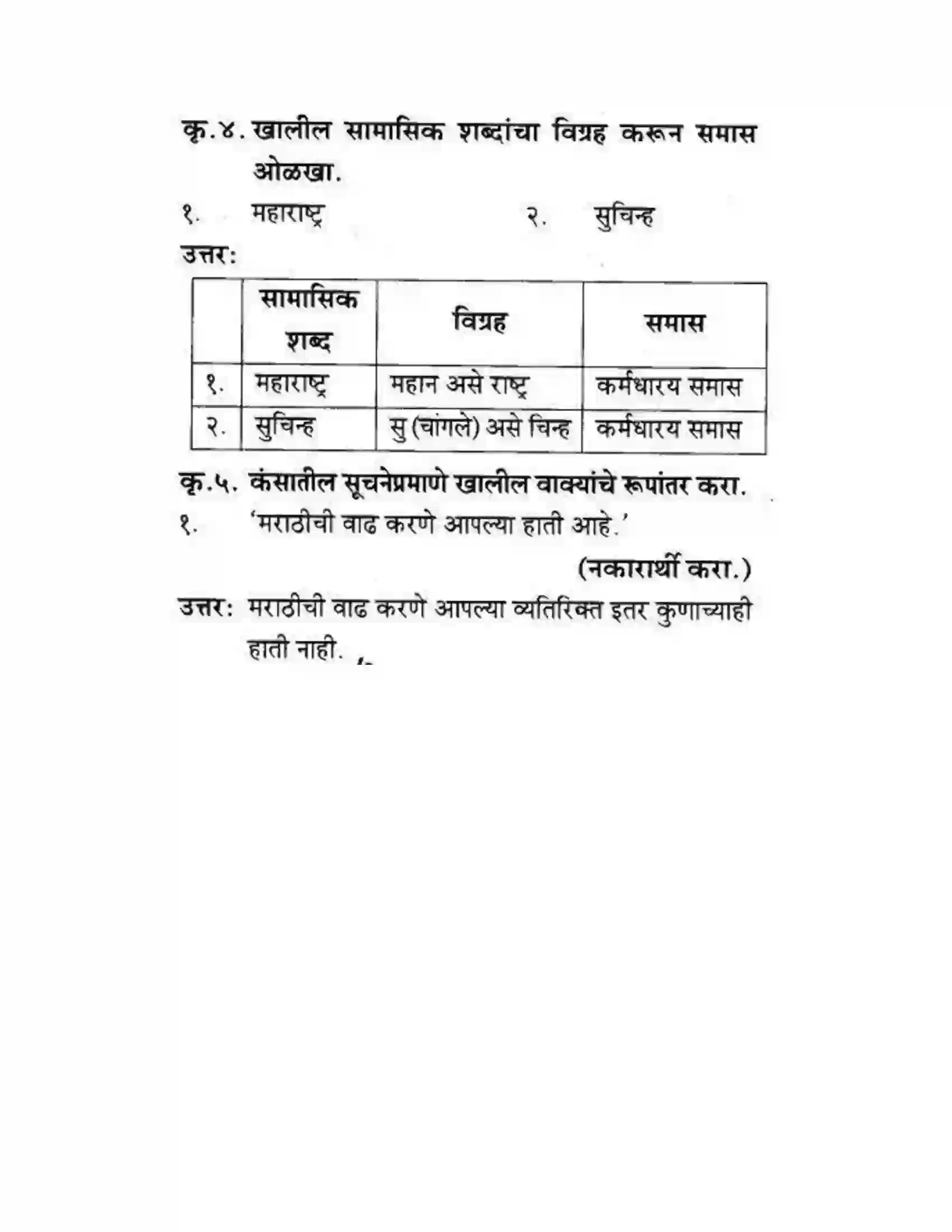 Maharashtra Board Class 10th कुमारभारती स्वभाषेची अभिवृद्धि - गद्य -विभाग Solution 27