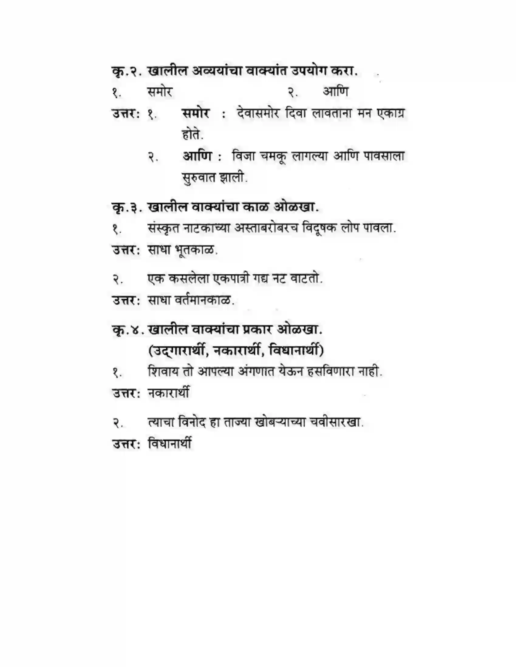 Maharashtra Board Class 10th कुमारभारती बहुरूपी - गद्य -विभाग Solution 61