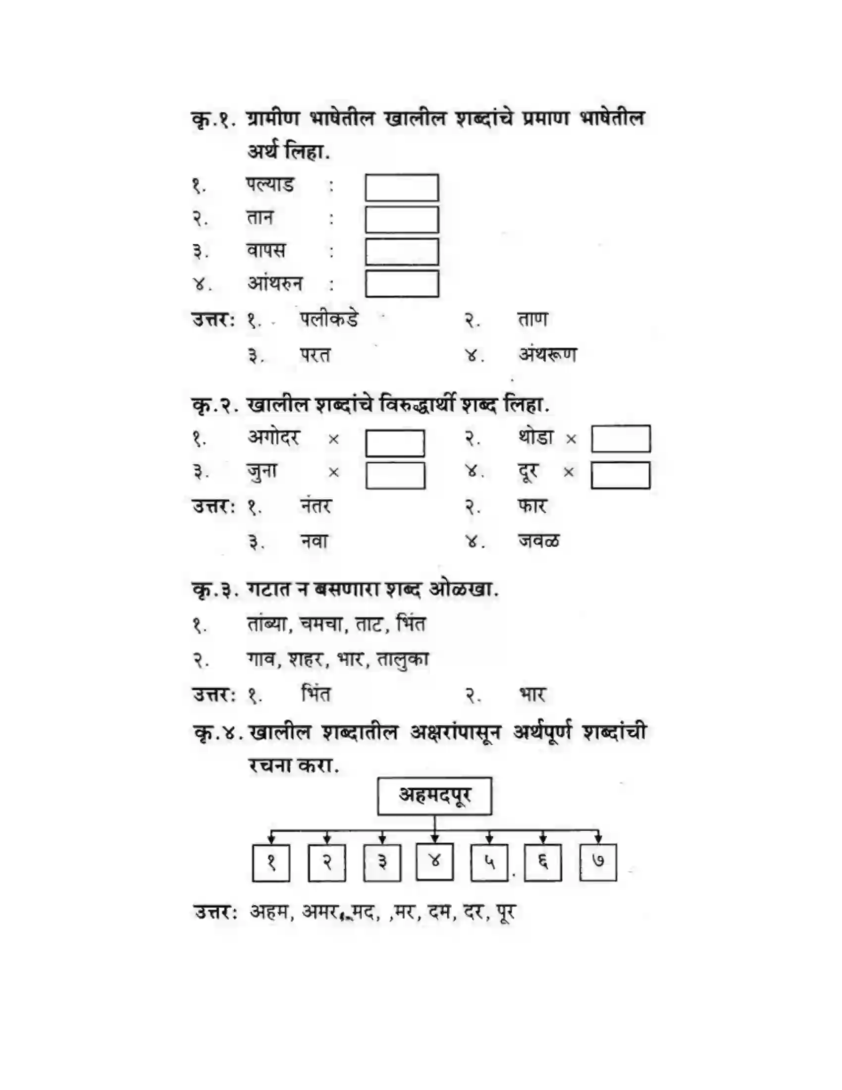 Maharashtra Board Class 10th कुमारभारती अजुनही आठवतात - गद्य -विभाग Solution 12
