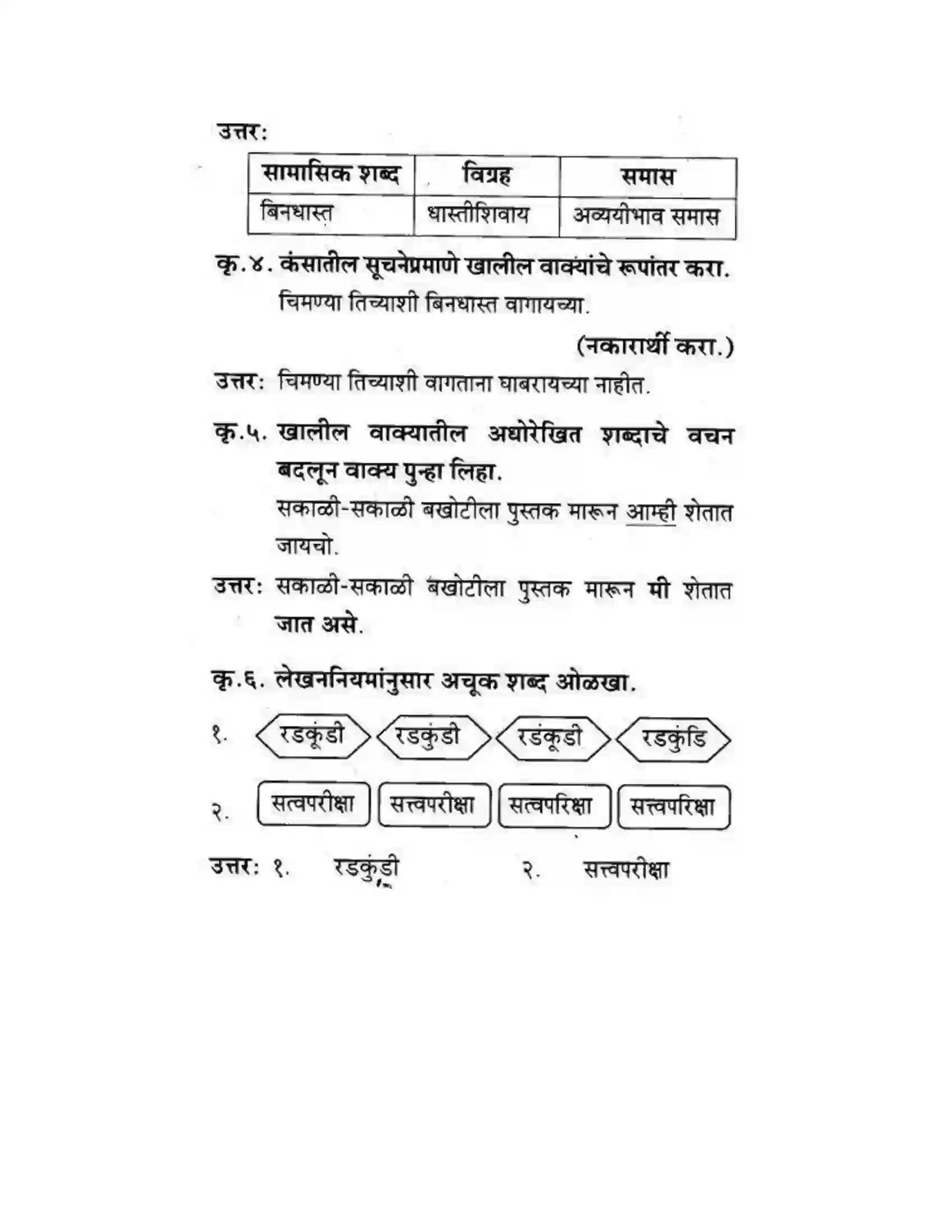 Maharashtra Board Class 10th कुमारभारती चिमण्या - गद्य -विभाग Solution 19