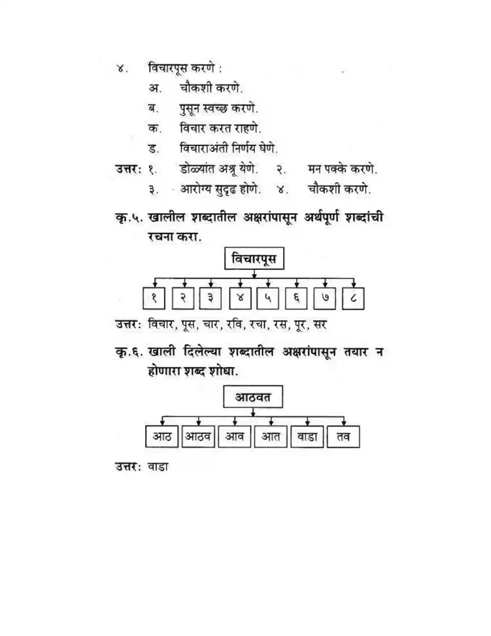 Maharashtra Board Class 10th कुमारभारती दूरस्थ मातेस - पद्य-विभाग Solution 9