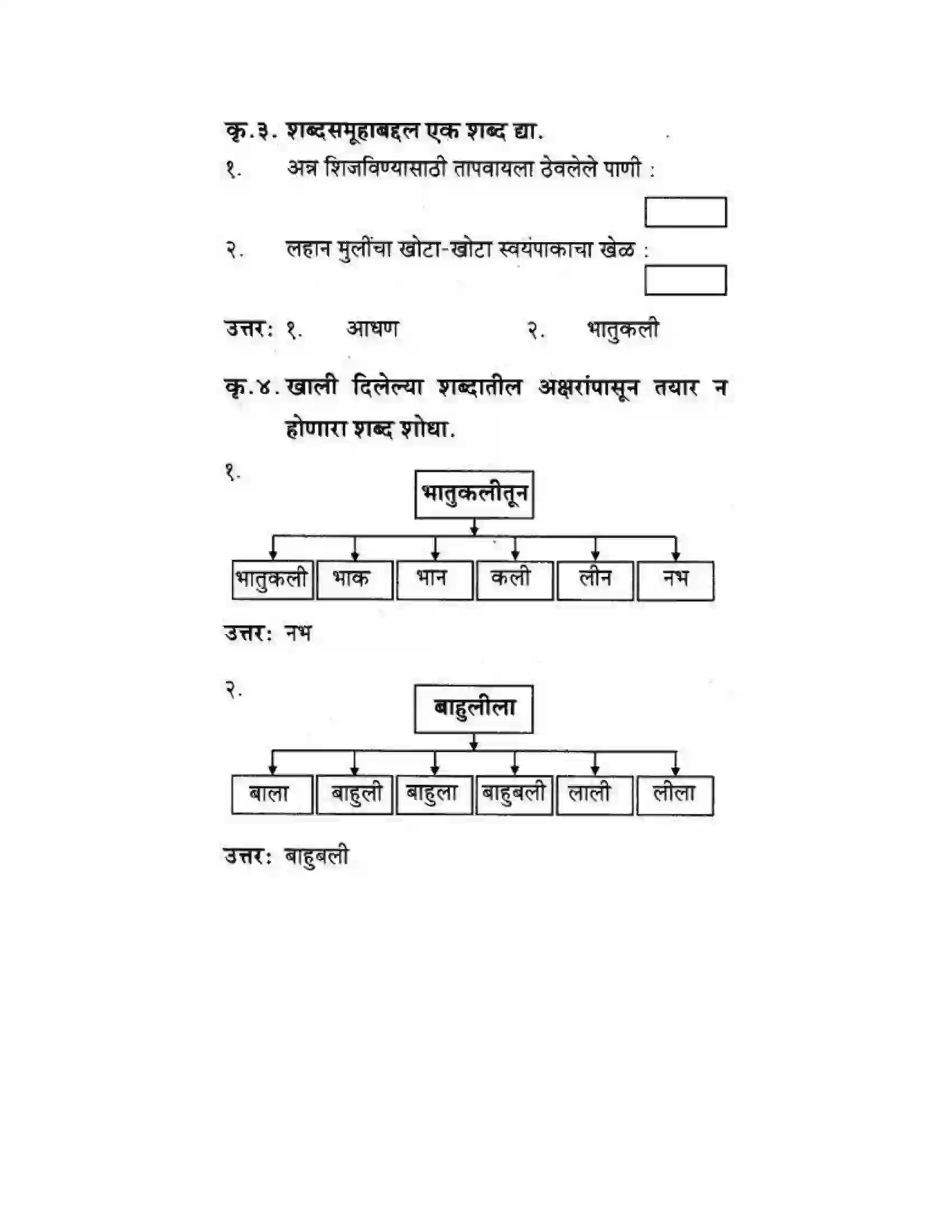 Maharashtra Board Class 10th कुमारभारती आशवसक चित्र - पद्य-विभाग Solution 9