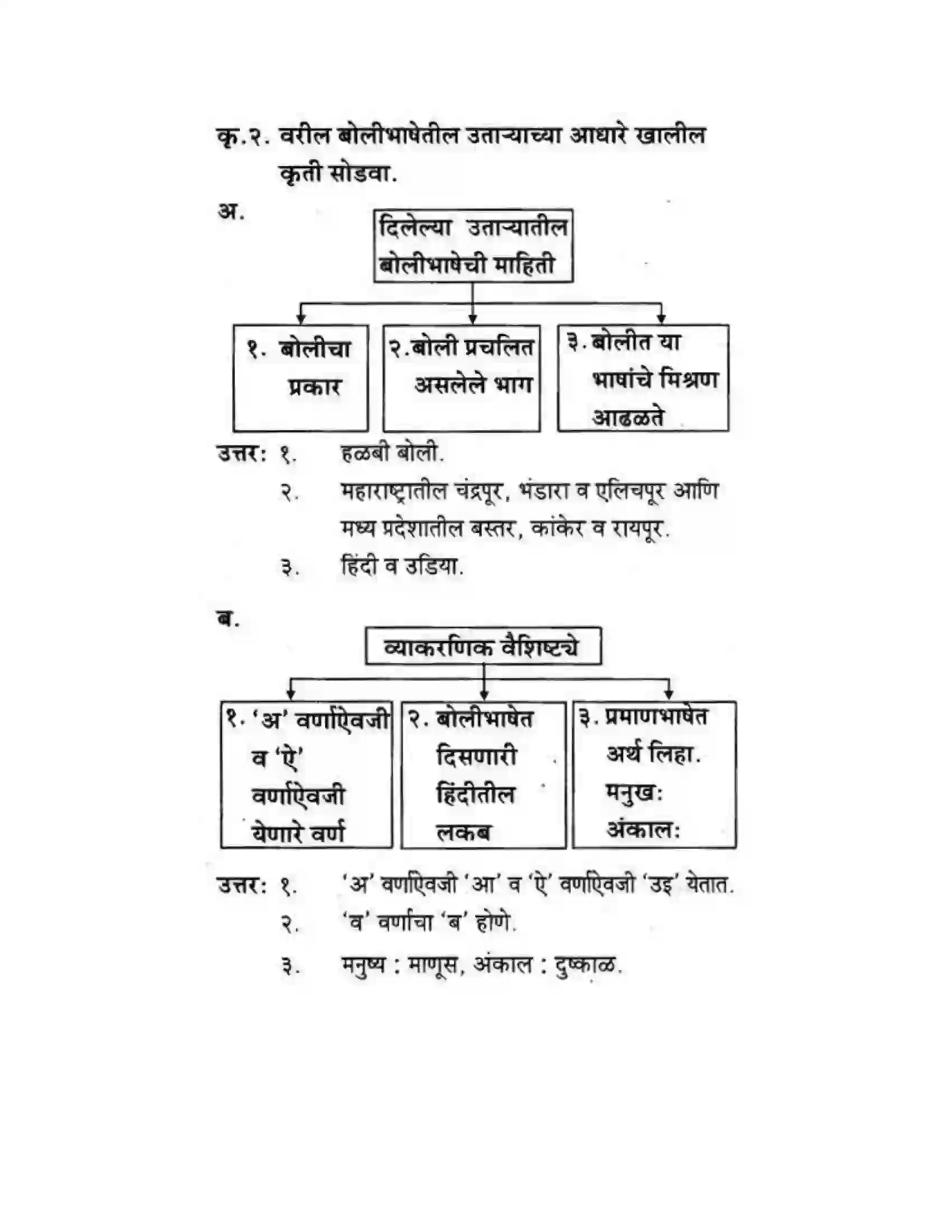 Maharashtra Board Class 10th कुमारभारती बोलीभाषांचा परिचय - उपयोजिक लेखन Solution 10