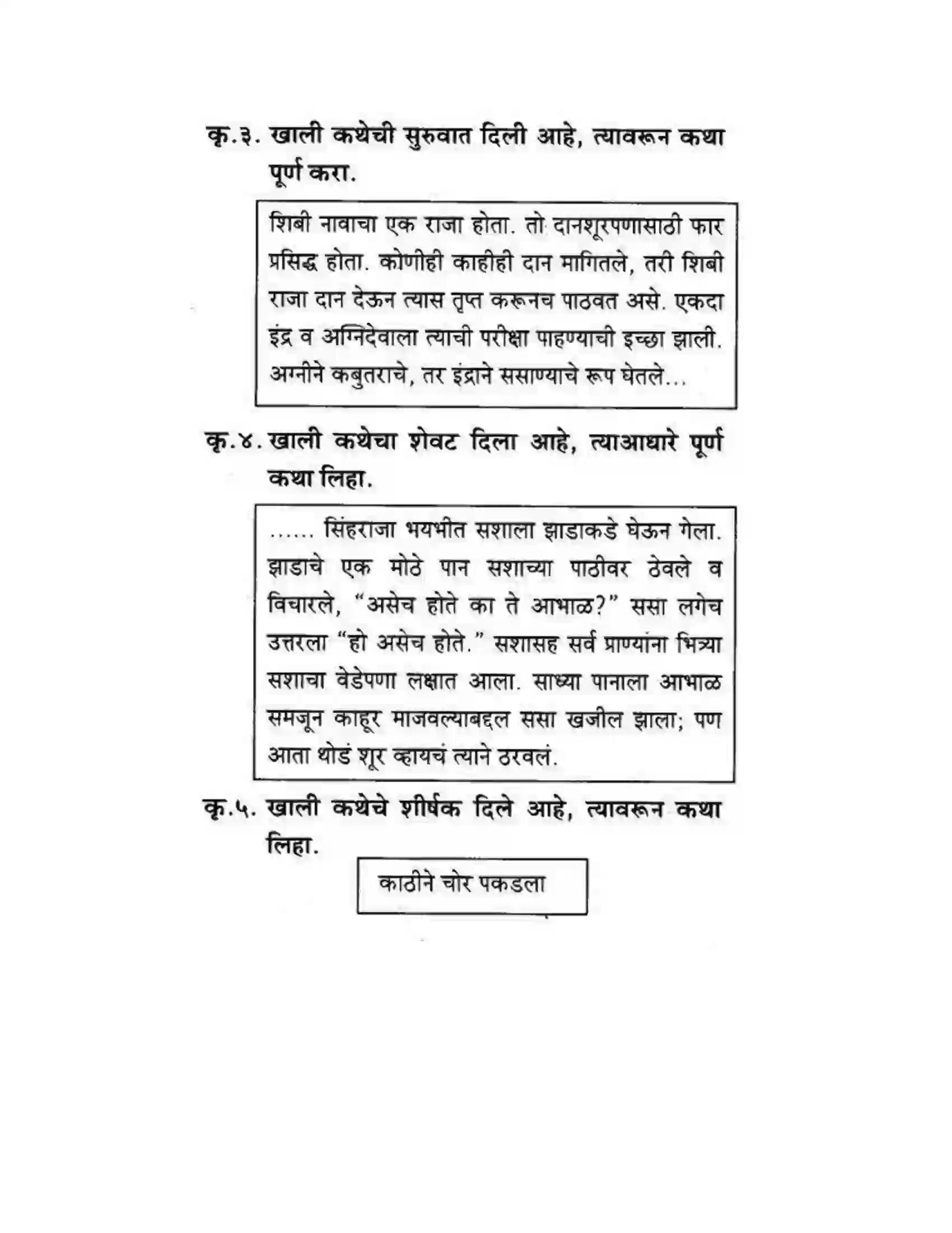Maharashtra Board Class 10th कुमारभारती कथालेखन - उपयोजिक लेखन Solution 11