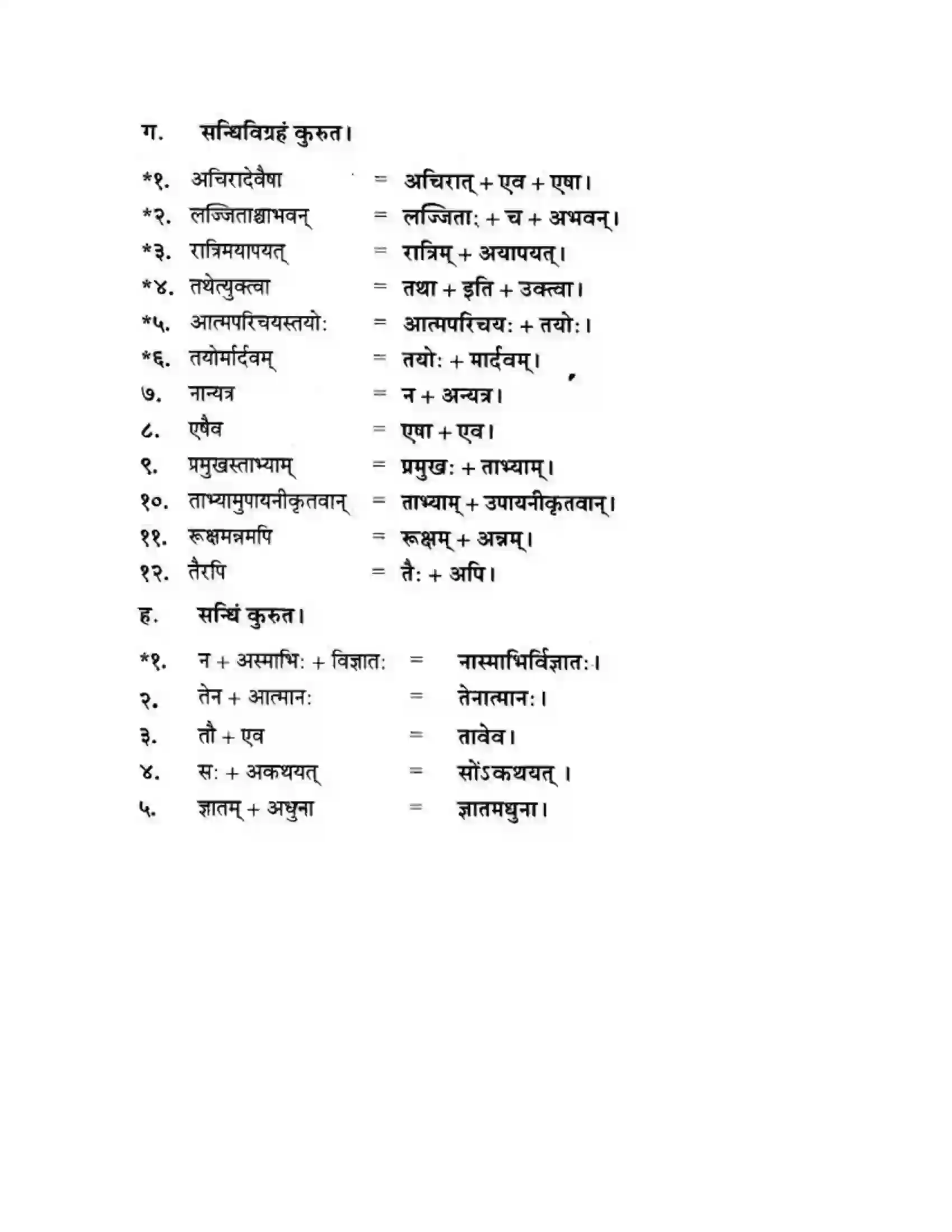 Maharashtra Board Class 10th मन्दाकिनी (Sanskrit) आत्मिकी सम्पद। - गद्यम अवबोधनम Solution 32