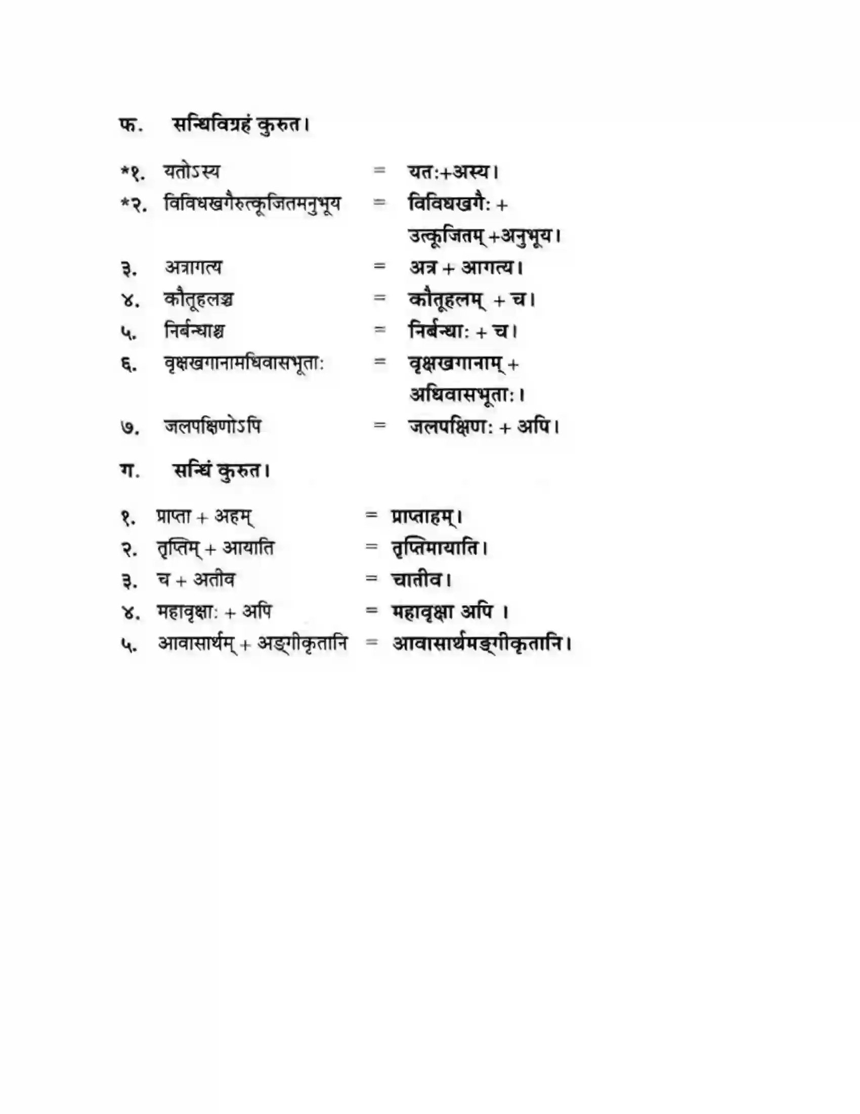 Maharashtra Board Class 10th मन्दाकिनी (Sanskrit) पक्षिमित्रा भवाम। - गद्यम अवबोधनम Solution 8