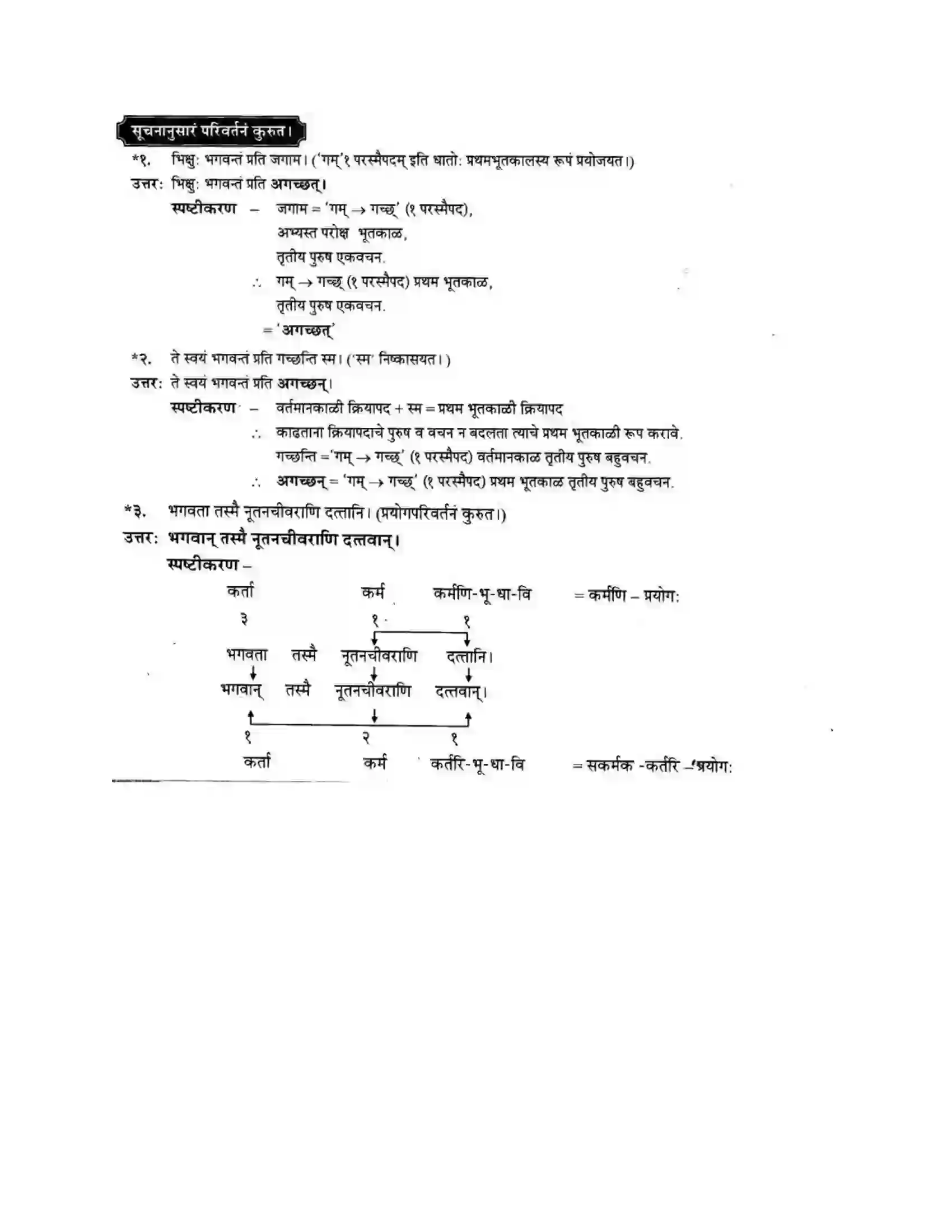 Maharashtra Board Class 10th मन्दाकिनी (Sanskrit) अमूल्य विद्यते सर्वम। - गद्यम अवबोधनम Solution 23