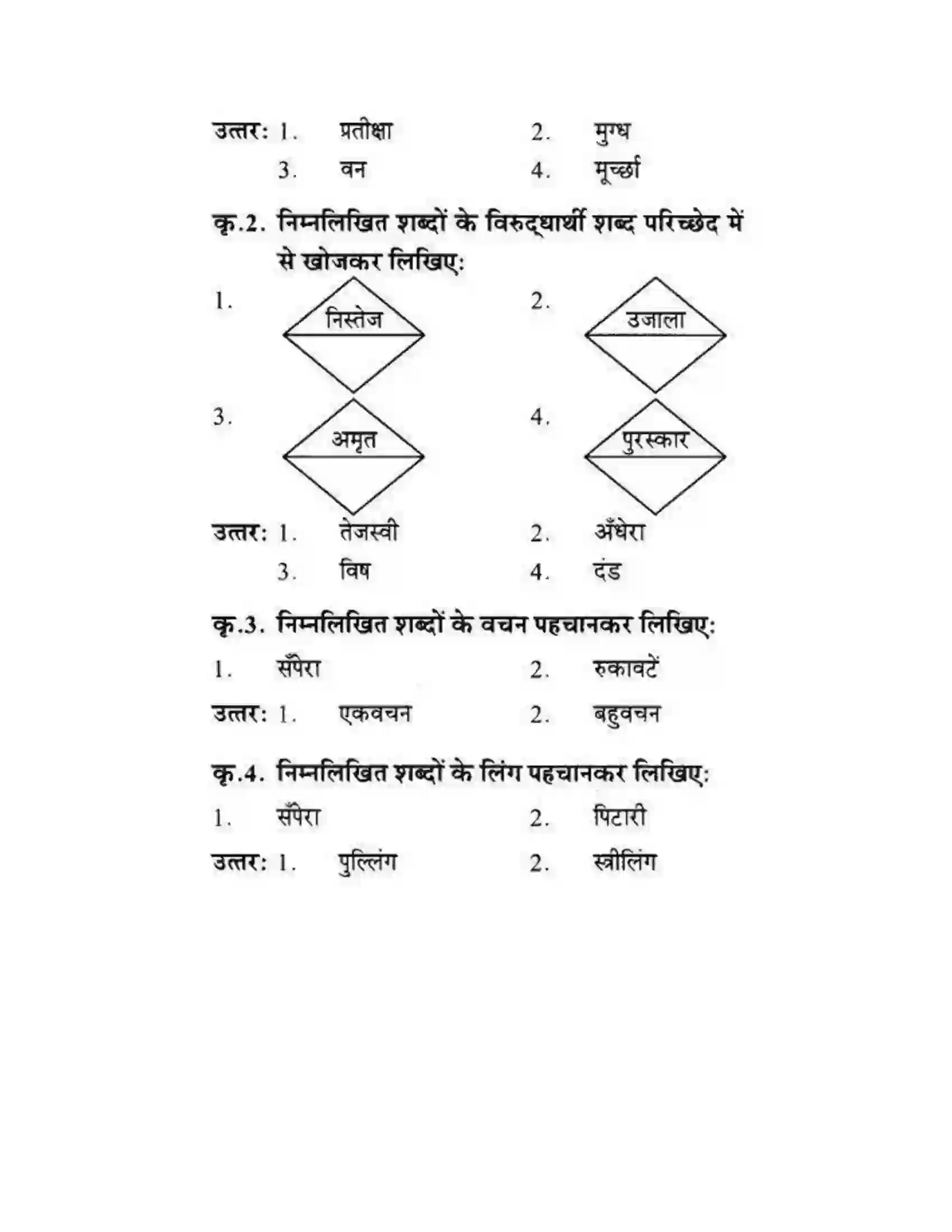Maharashtra Board Class 10th लोकवाणी वह साँप - गद्य विभाग Solution 21
