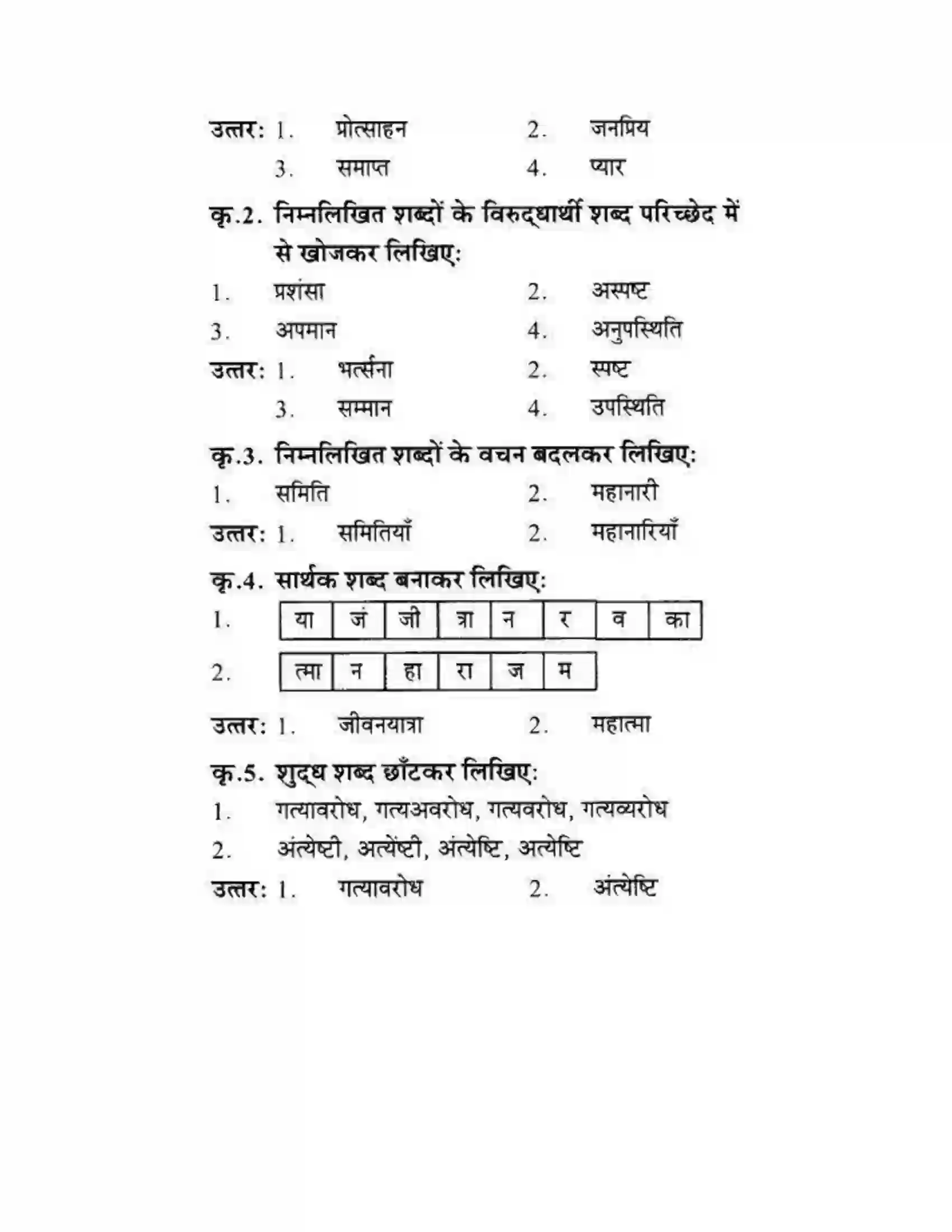 Maharashtra Board Class 10th लोकवाणी मदर टेरेसा - गद्य विभाग Solution 37