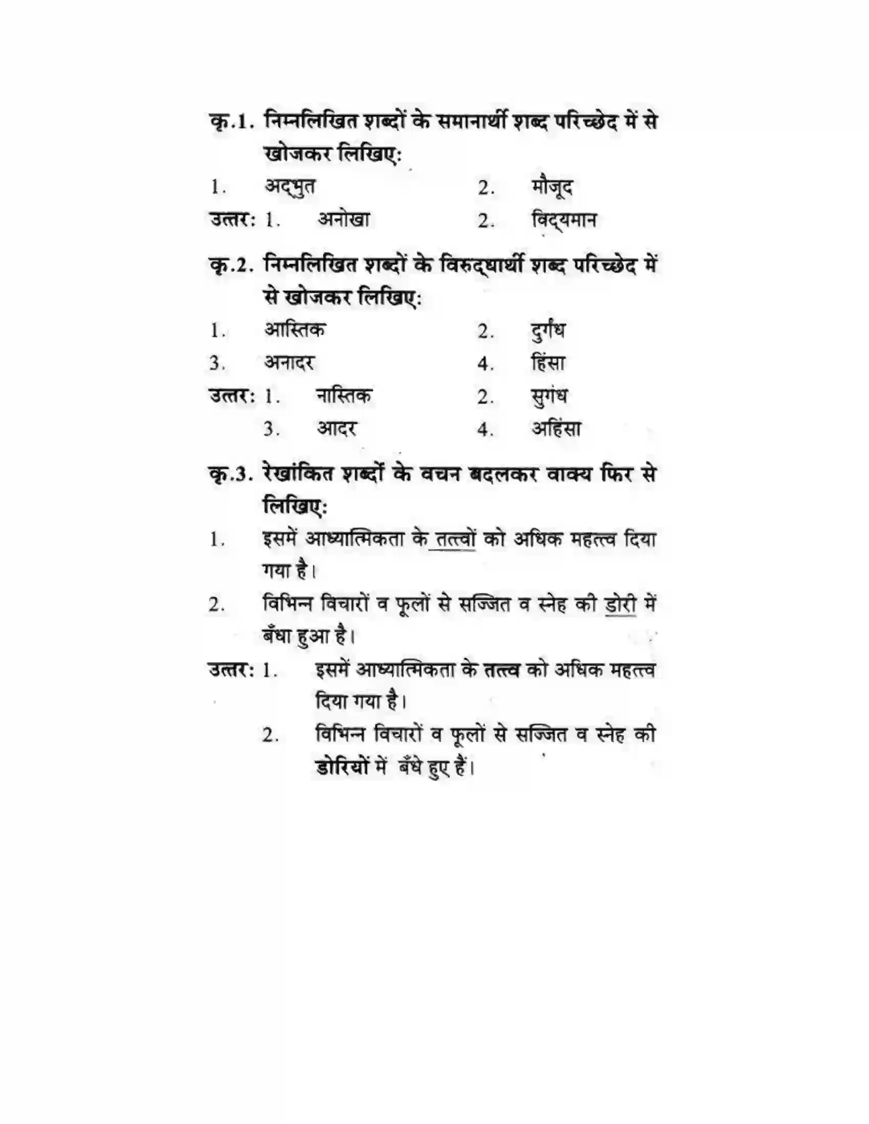 Maharashtra Board Class 10th लोकवाणी राष्ट्रीय एकता - गद्य विभाग Solution 30
