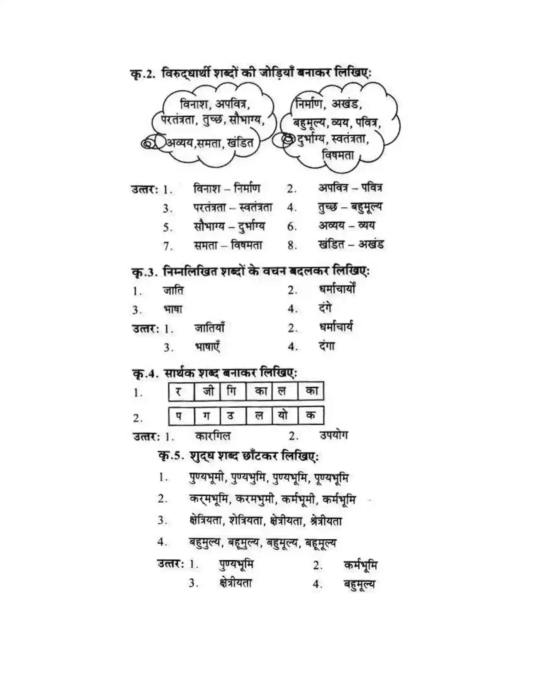 Maharashtra Board Class 10th लोकवाणी राष्ट्रीय एकता - गद्य विभाग Solution 7