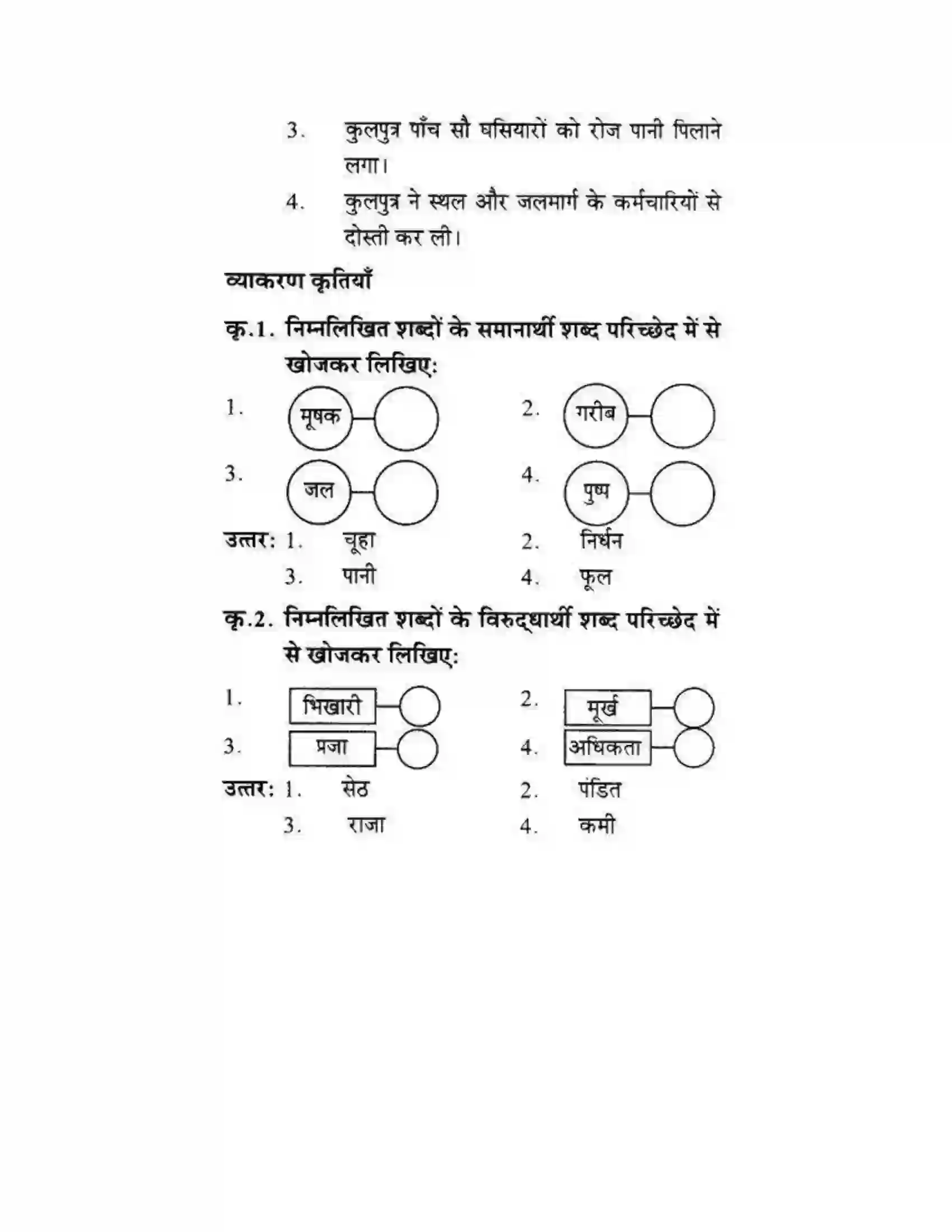 Maharashtra Board Class 10th लोकवाणी दो लघुकथाएँ - गद्य विभाग Solution 35