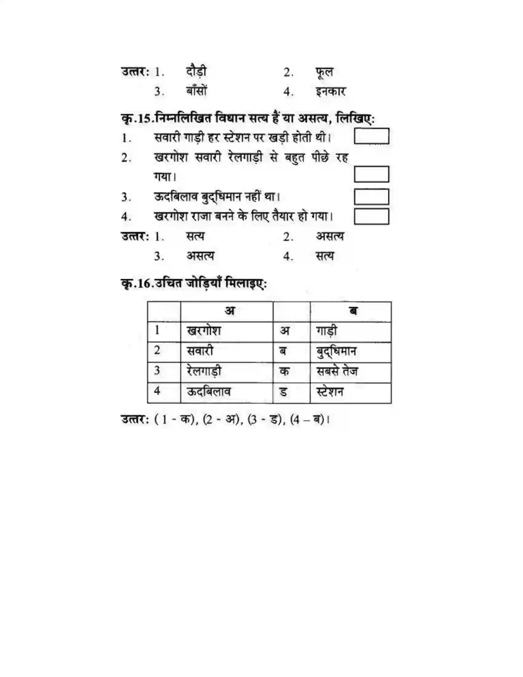 Maharashtra Board Class 10th लोकवाणी खरगोश की एक और रेस - गद्य विभाग Solution 7