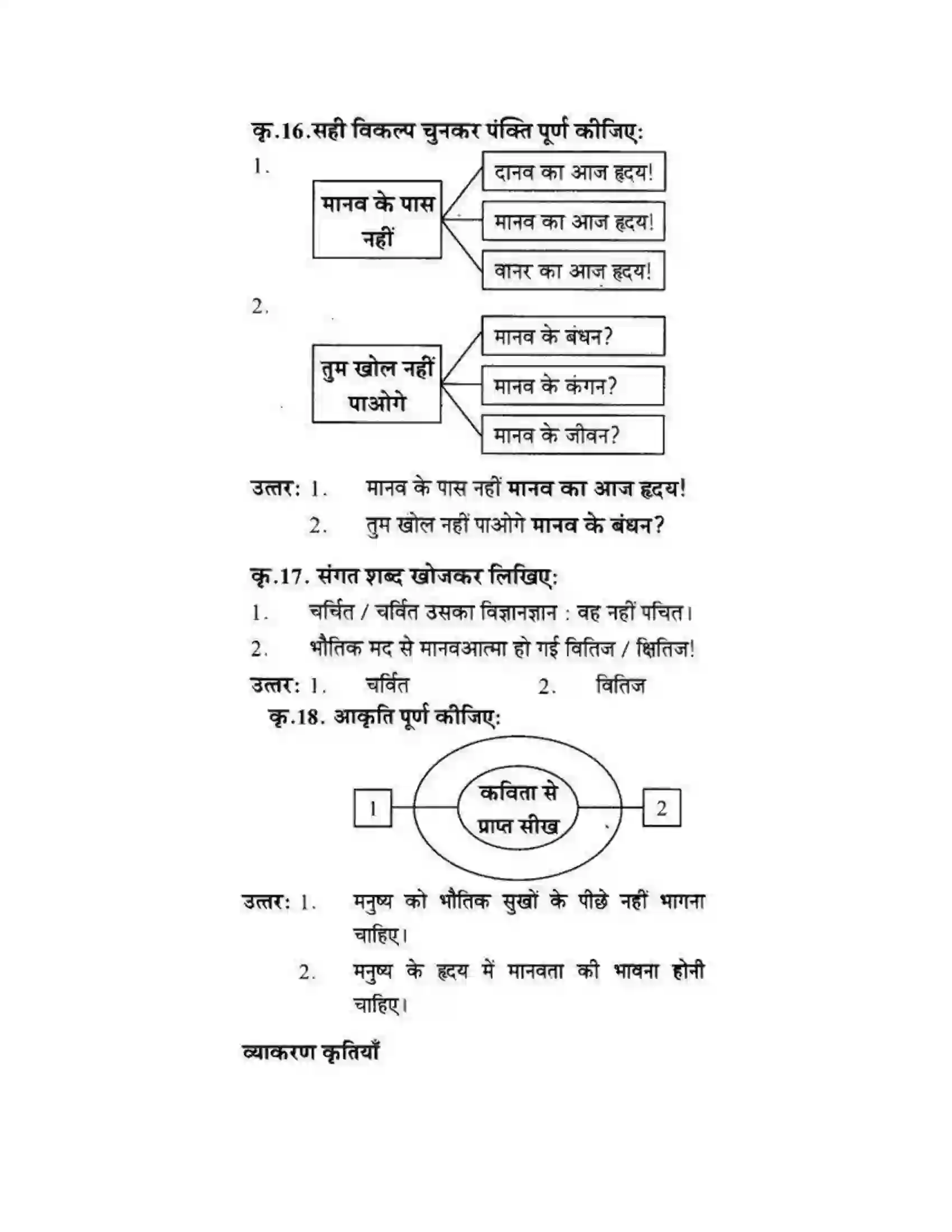 Maharashtra Board Class 10th लोकवाणी बापू - पद्य विभाग Solution 7