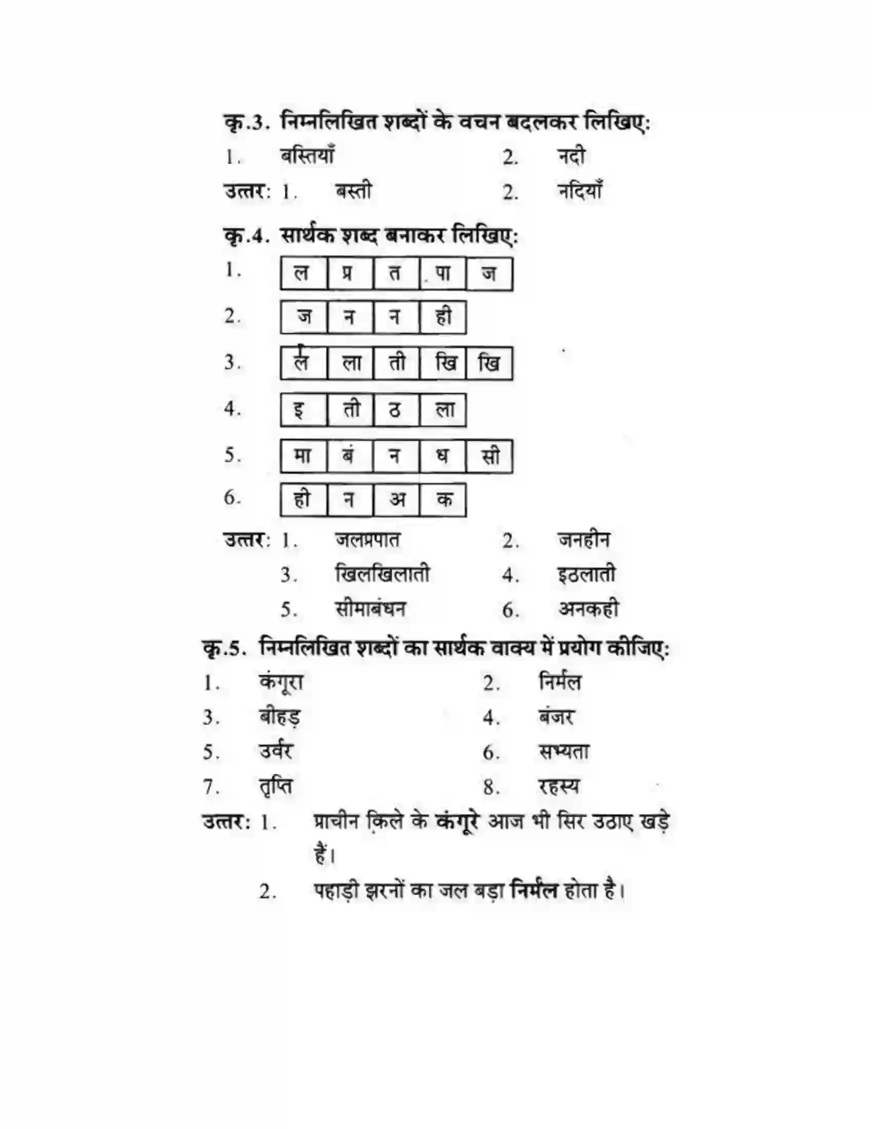 Maharashtra Board Class 10th लोकवाणी नदी हूँ मैं - पद्य विभाग Solution 11