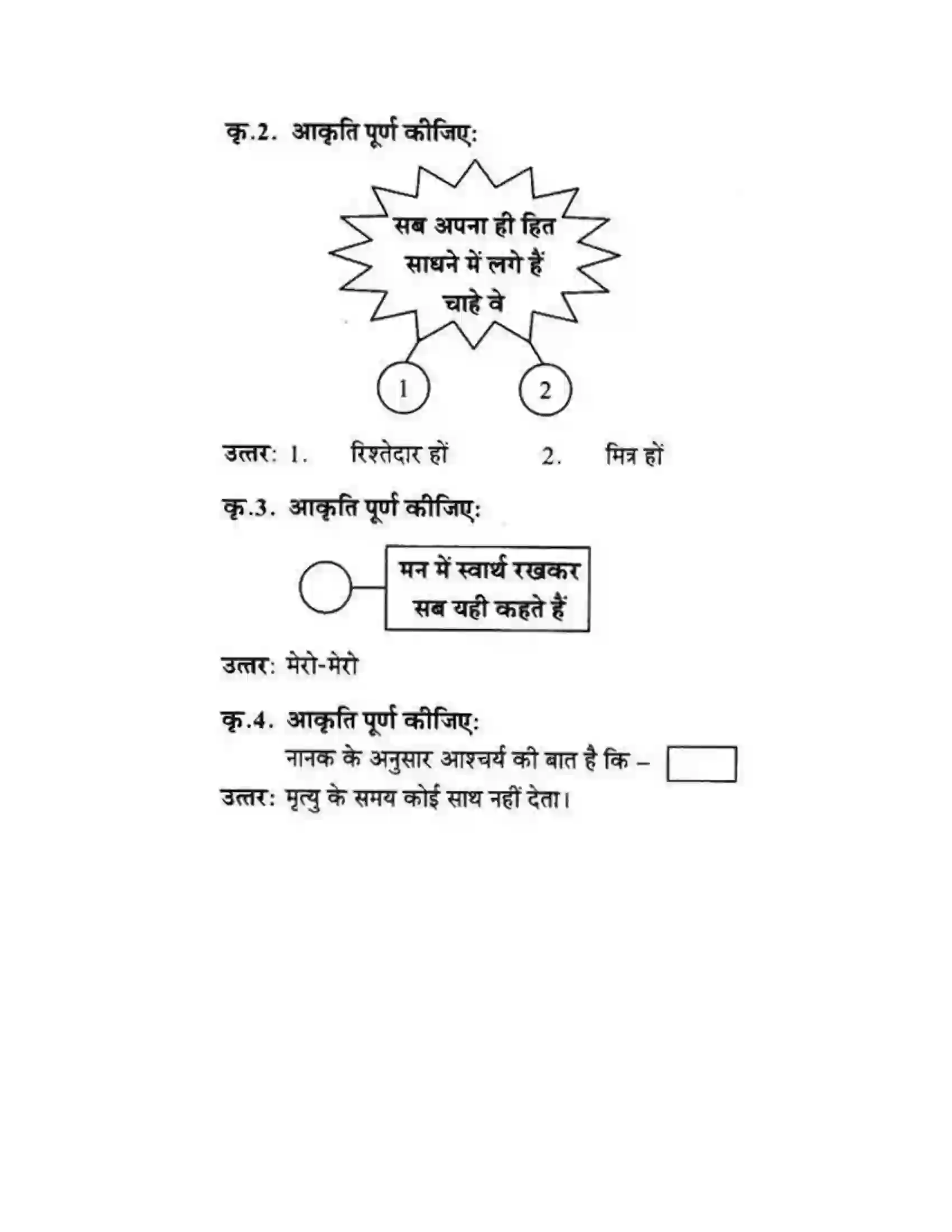 Maharashtra Board Class 10th लोकवाणी संतवाणी - पद्य विभाग Solution 13