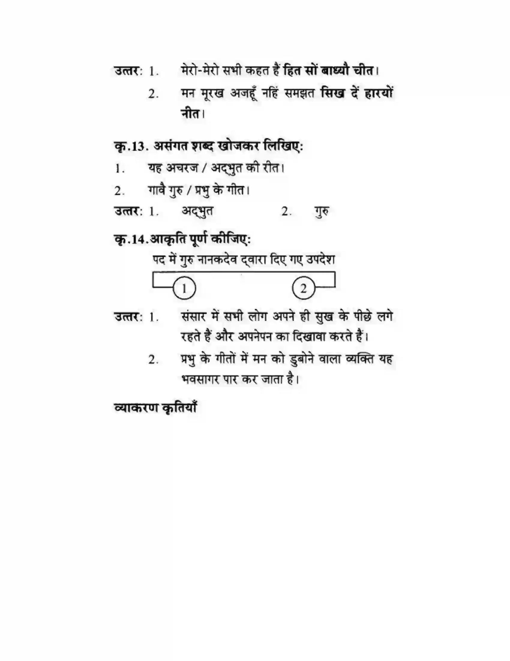 Maharashtra Board Class 10th लोकवाणी संतवाणी - पद्य विभाग Solution 17