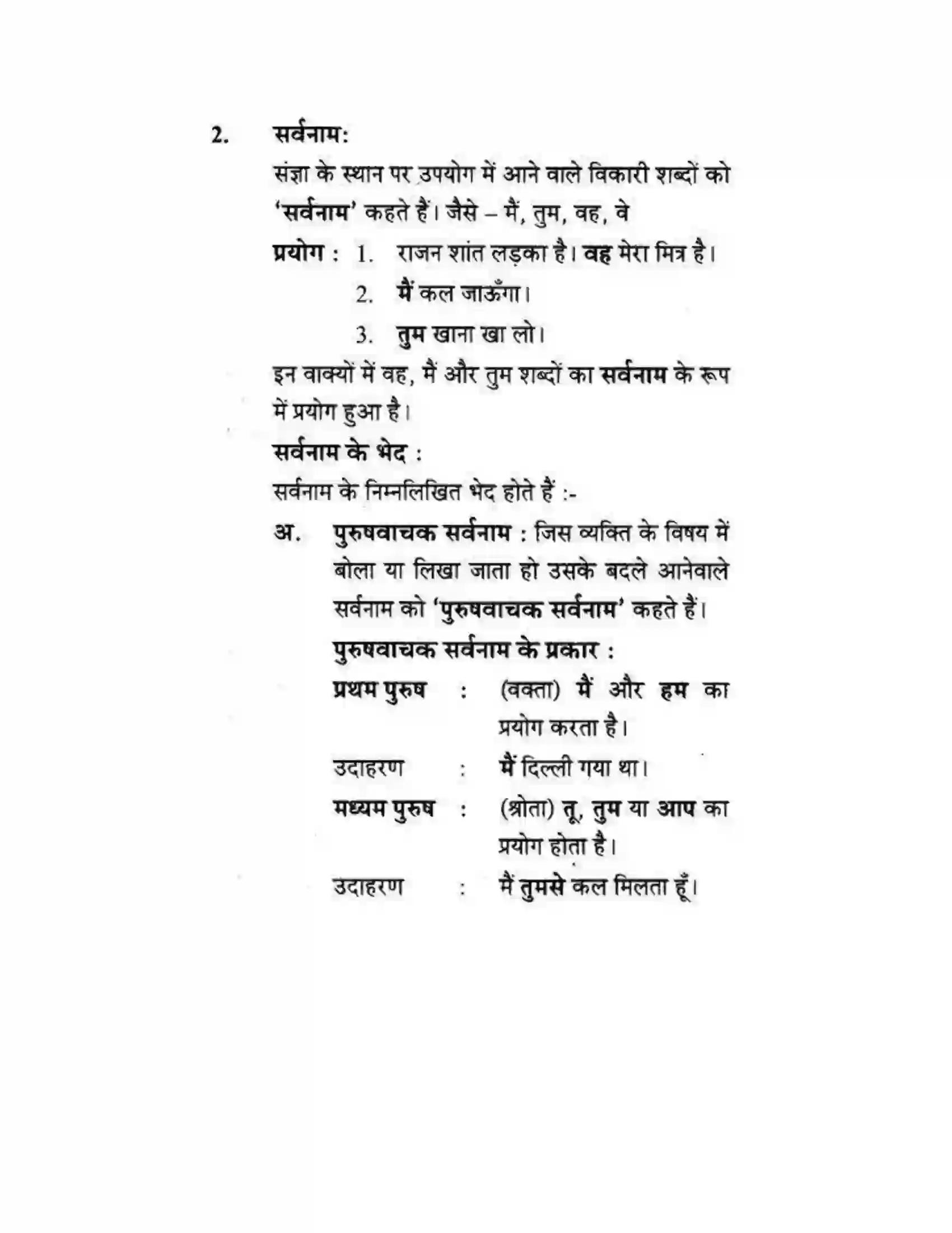 Maharashtra Board Class 10th लोकवाणी शब्दभेद - व्याकरण विभाग Solution 4
