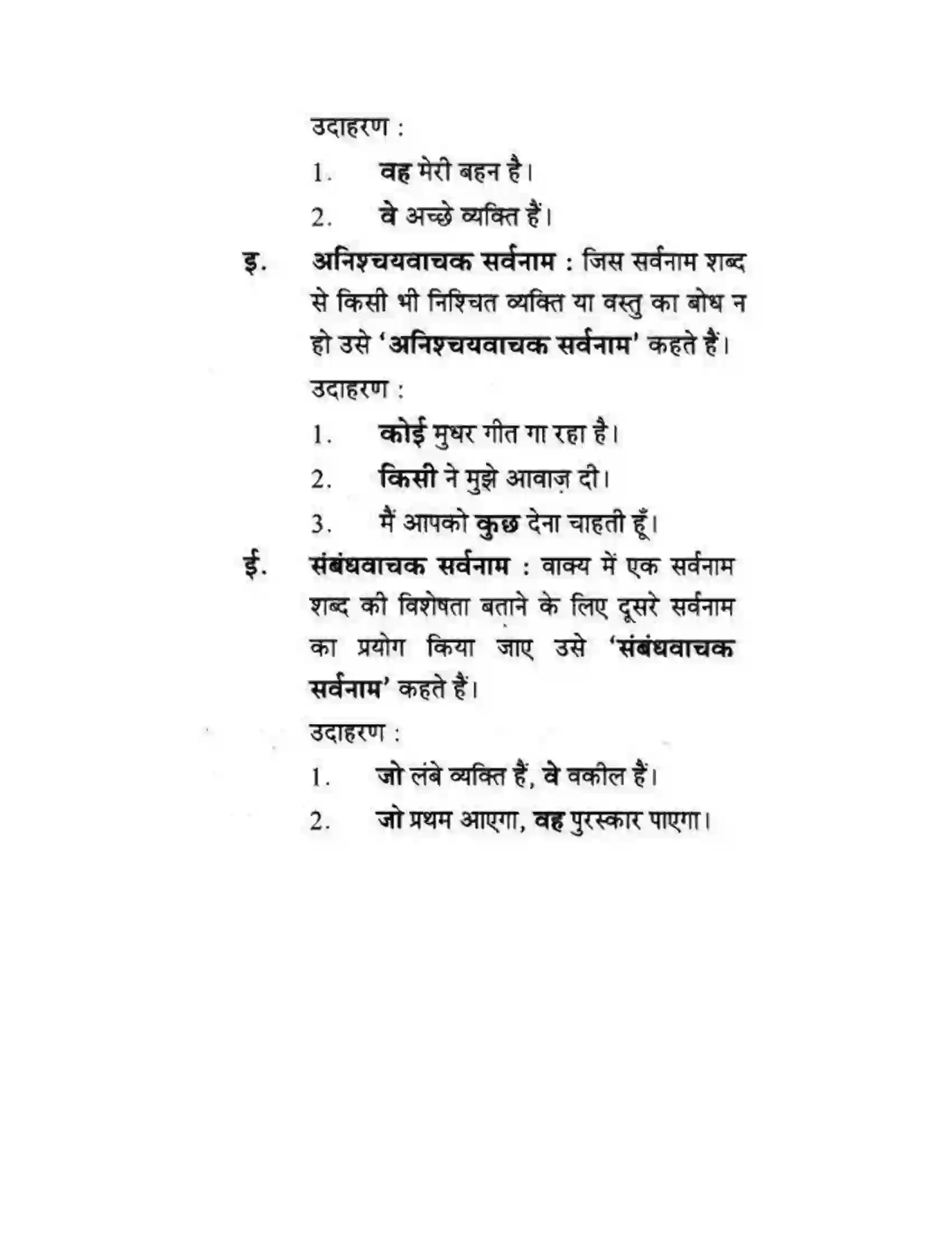 Maharashtra Board Class 10th लोकवाणी शब्दभेद - व्याकरण विभाग Solution 6