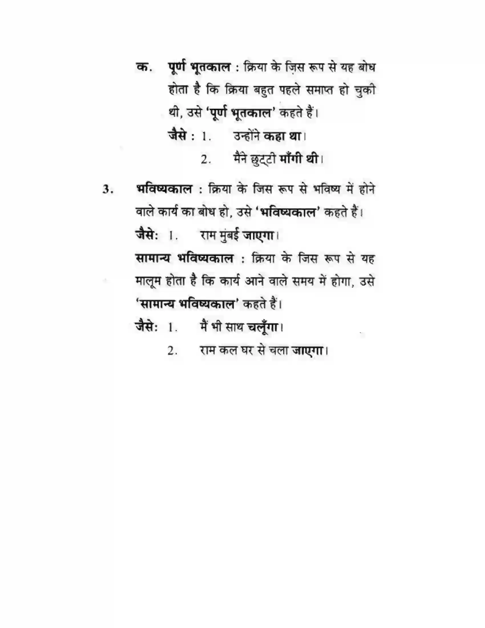 Maharashtra Board Class 10th लोकवाणी काल - व्याकरण विभाग Solution 4