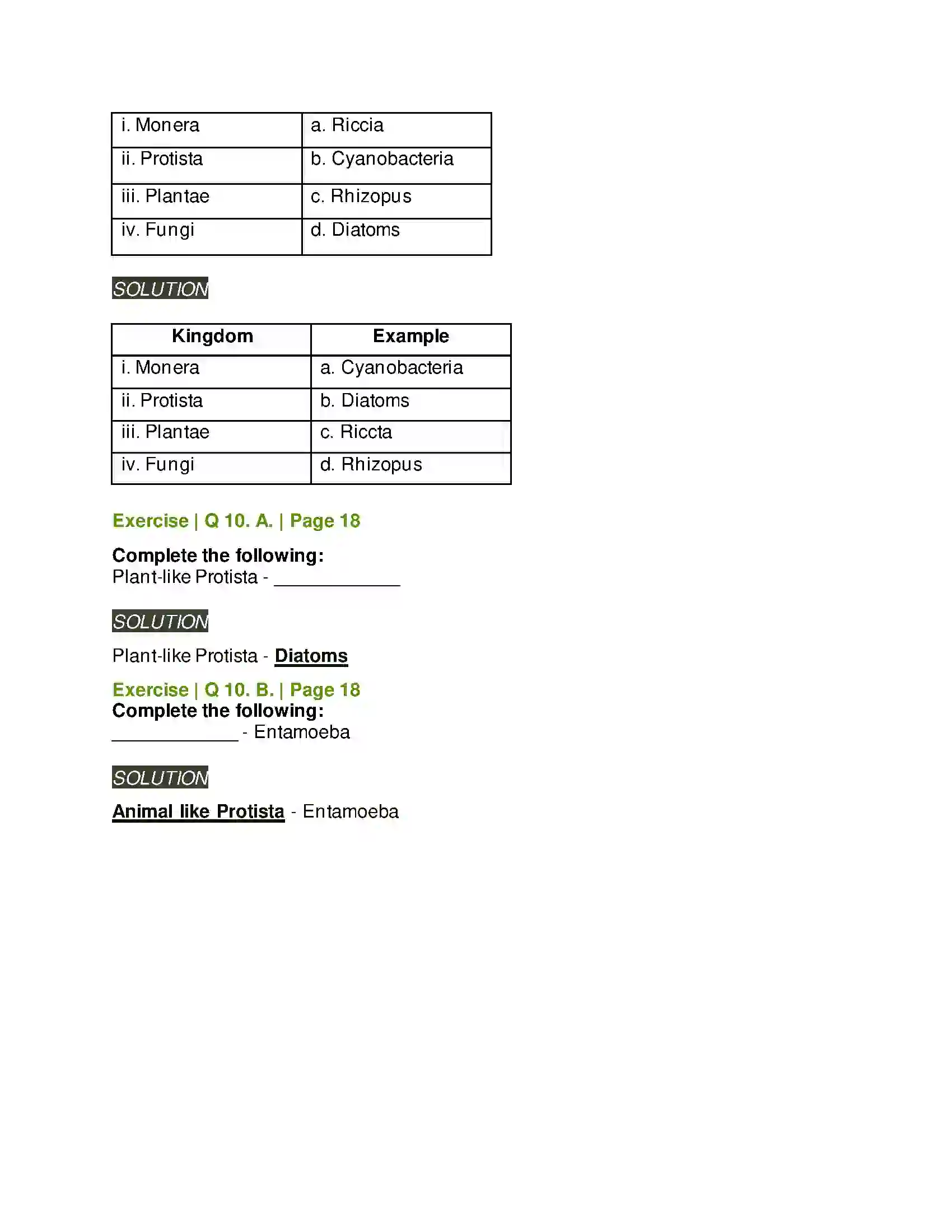 Maharashtra Board Class 11th Biology Systematics of Living Organisms Solution 13