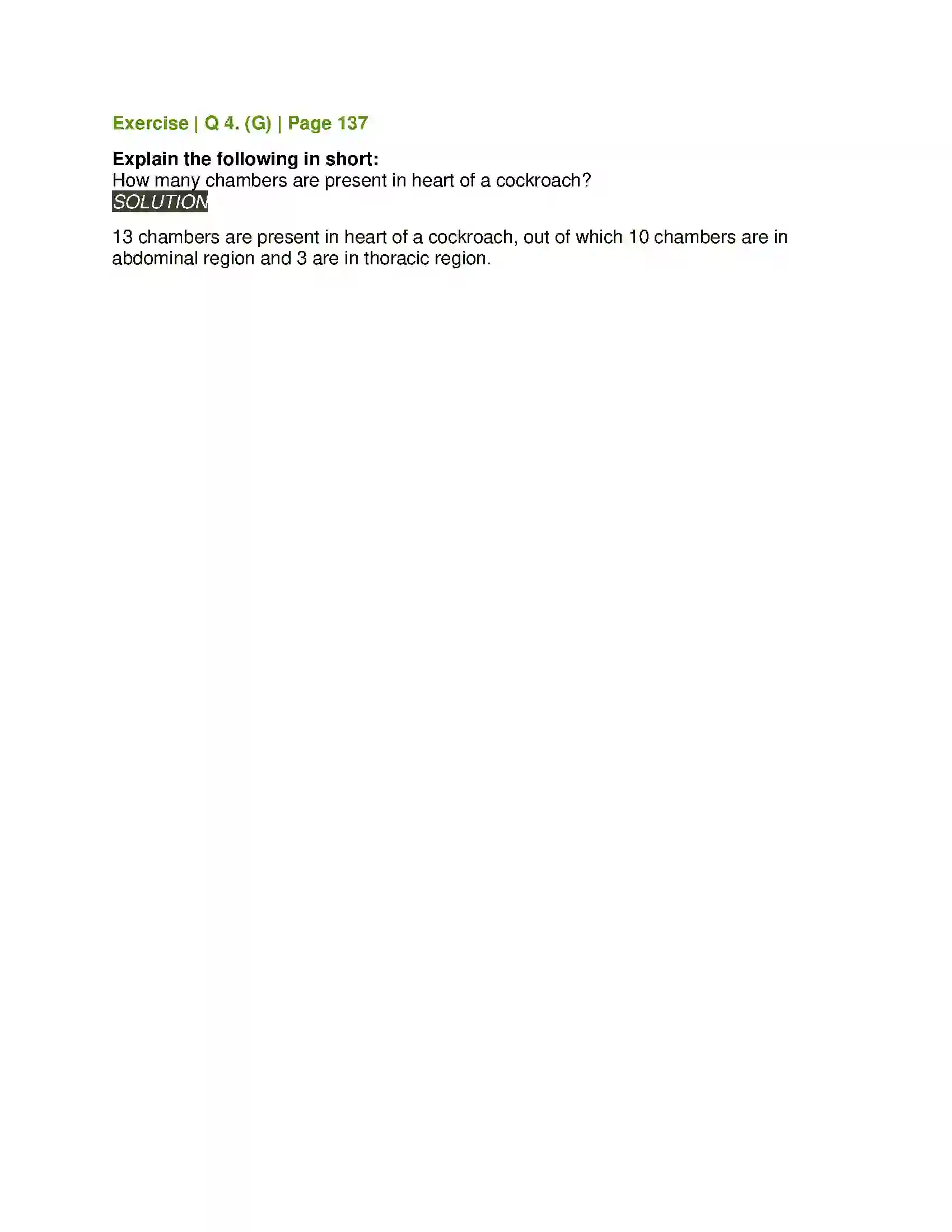 Maharashtra Board Class 11th Biology Study of Animal Type Cockroach Solution 17