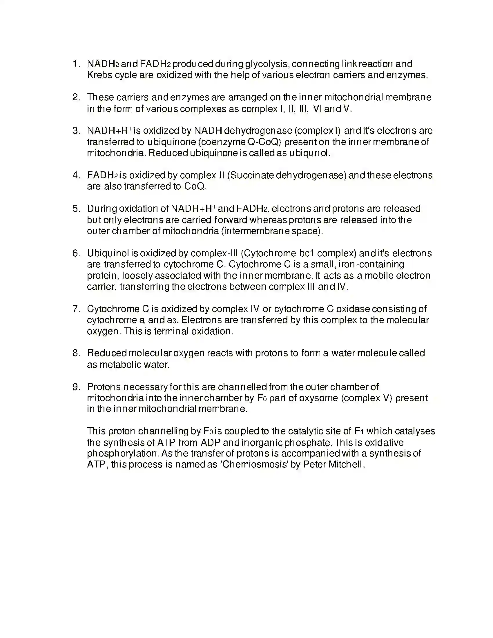 Maharashtra Board Class 11th Biology Respiration and Energy Transfer Solution 10