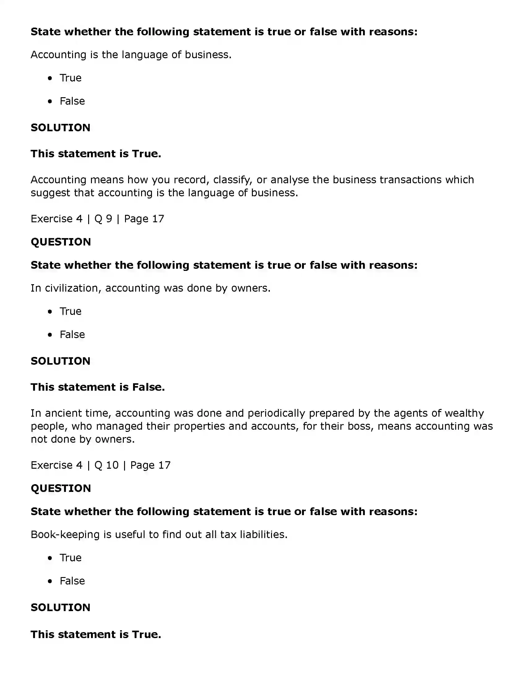 Maharashtra Board Class 11th Book Keeping & Accountancy Introduction to Book - Keeping and Accountancy Solution 12
