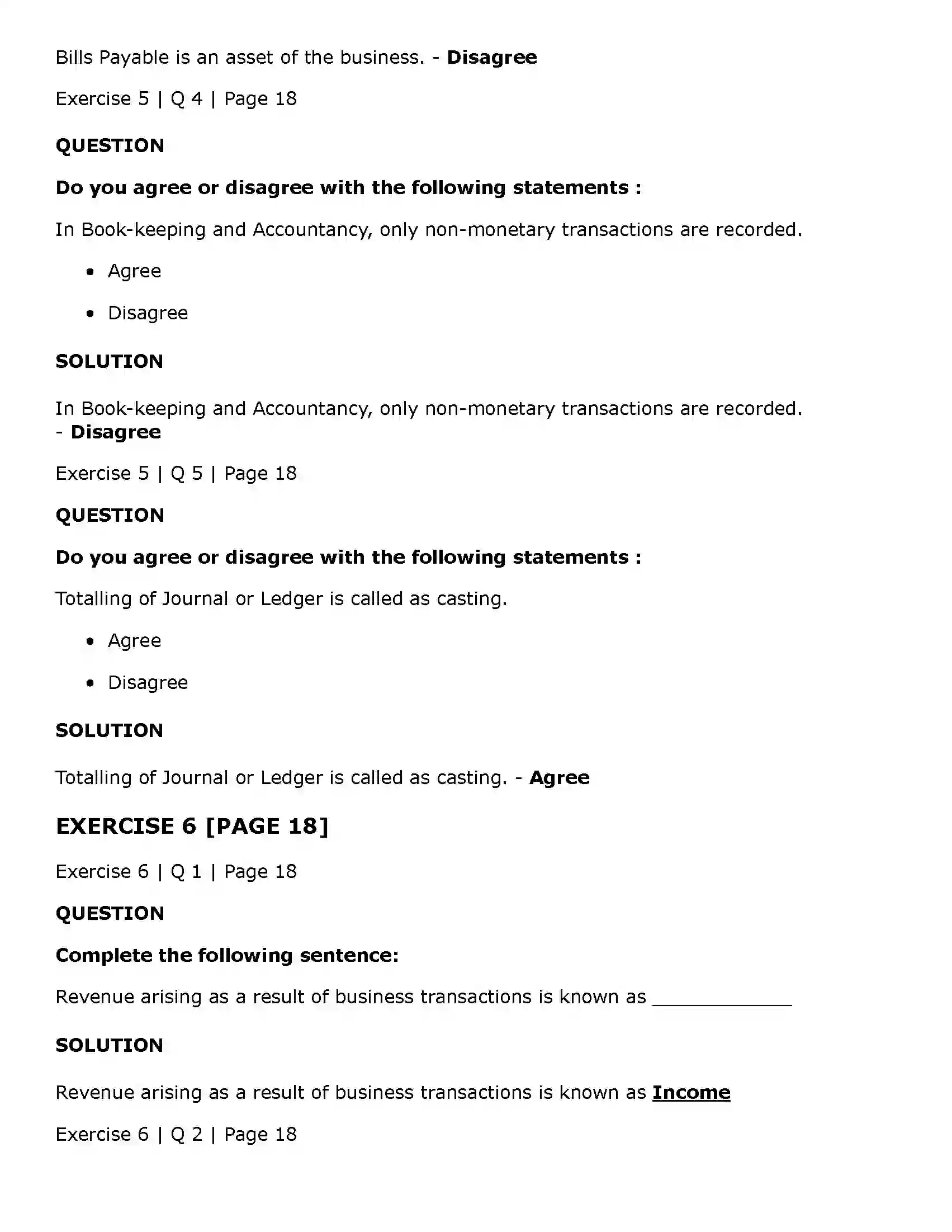 Maharashtra Board Class 11th Book Keeping & Accountancy Introduction to Book - Keeping and Accountancy Solution 14
