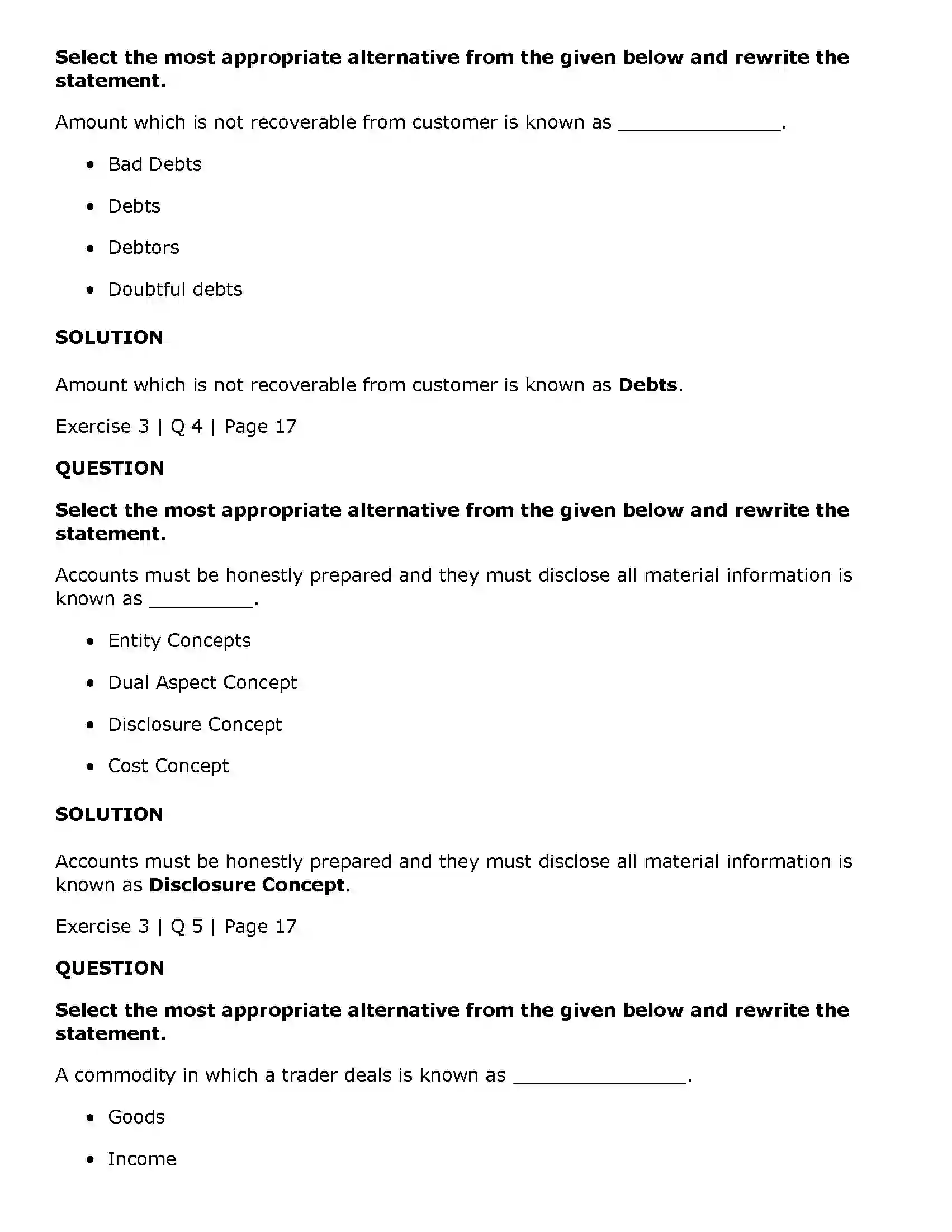 Maharashtra Board Class 11th Book Keeping & Accountancy Introduction to Book - Keeping and Accountancy Solution 6