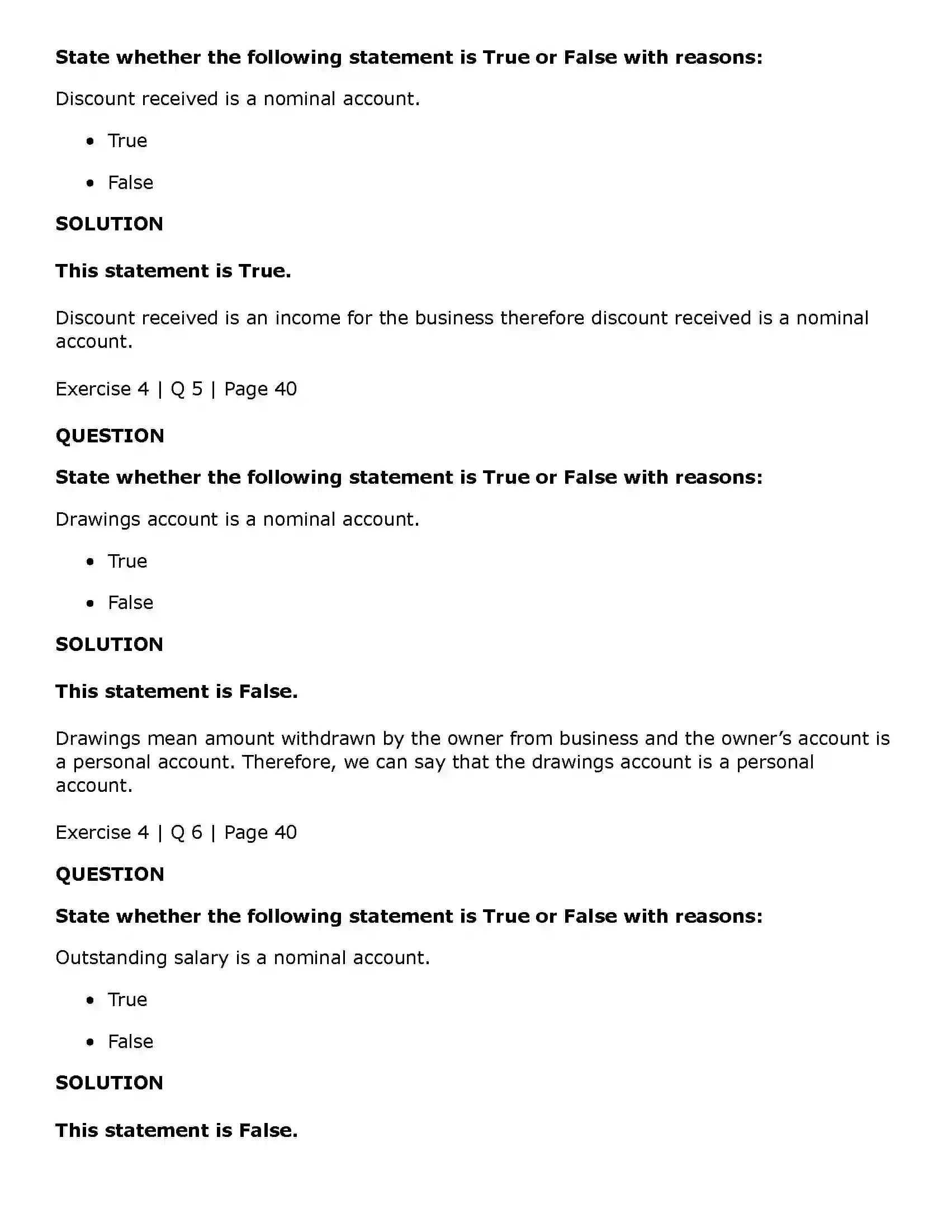 Maharashtra Board Class 11th Book Keeping & Accountancy Meaning & Fundamentals of Double Entry Book-Keeping Solution 11