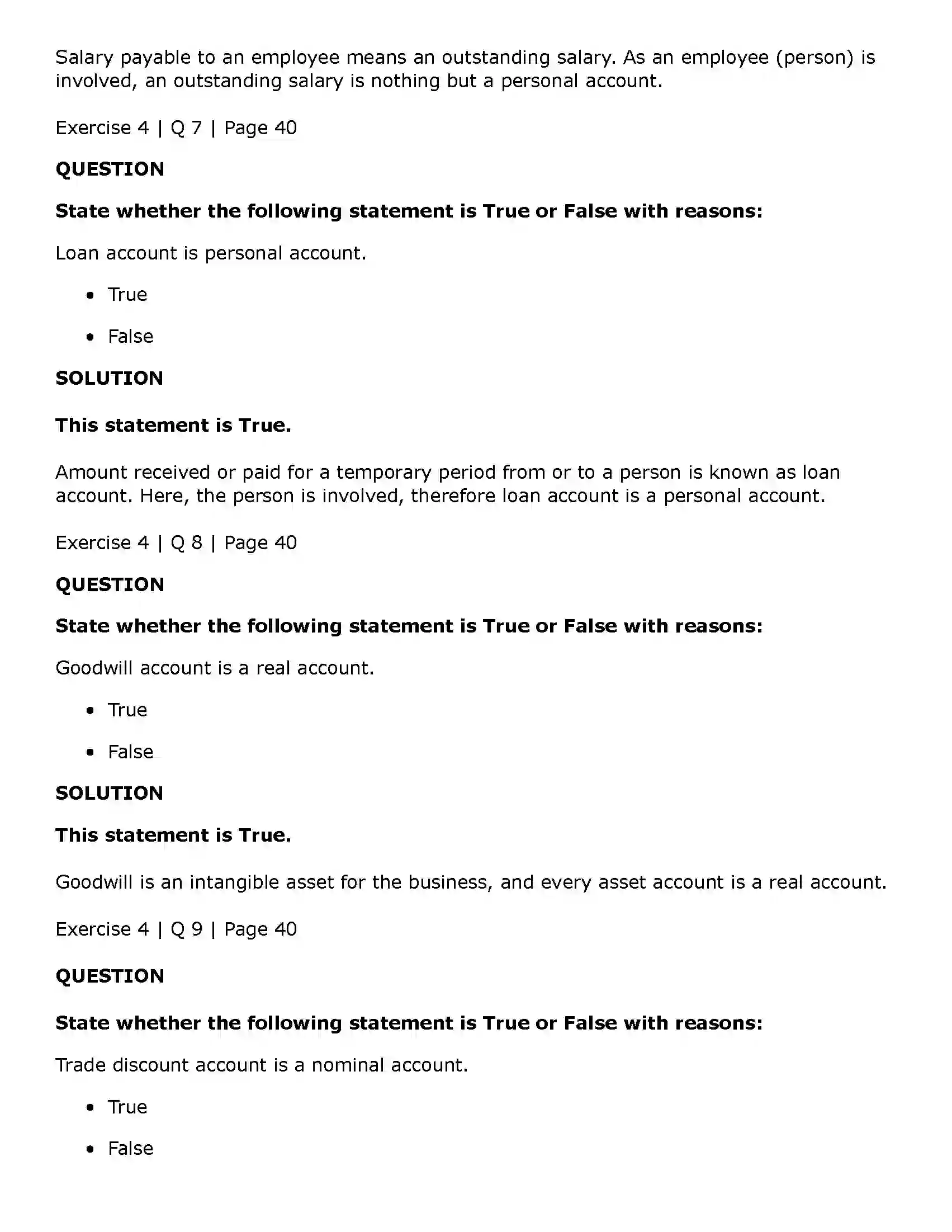 Maharashtra Board Class 11th Book Keeping & Accountancy Meaning & Fundamentals of Double Entry Book-Keeping Solution 12