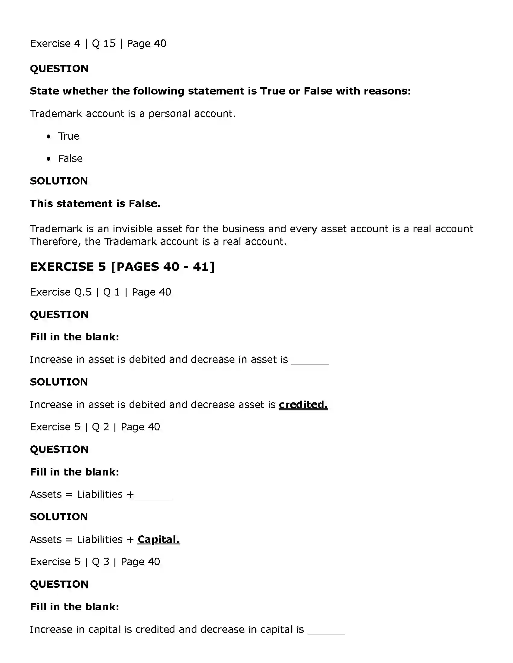 Maharashtra Board Class 11th Book Keeping & Accountancy Meaning & Fundamentals of Double Entry Book-Keeping Solution 15