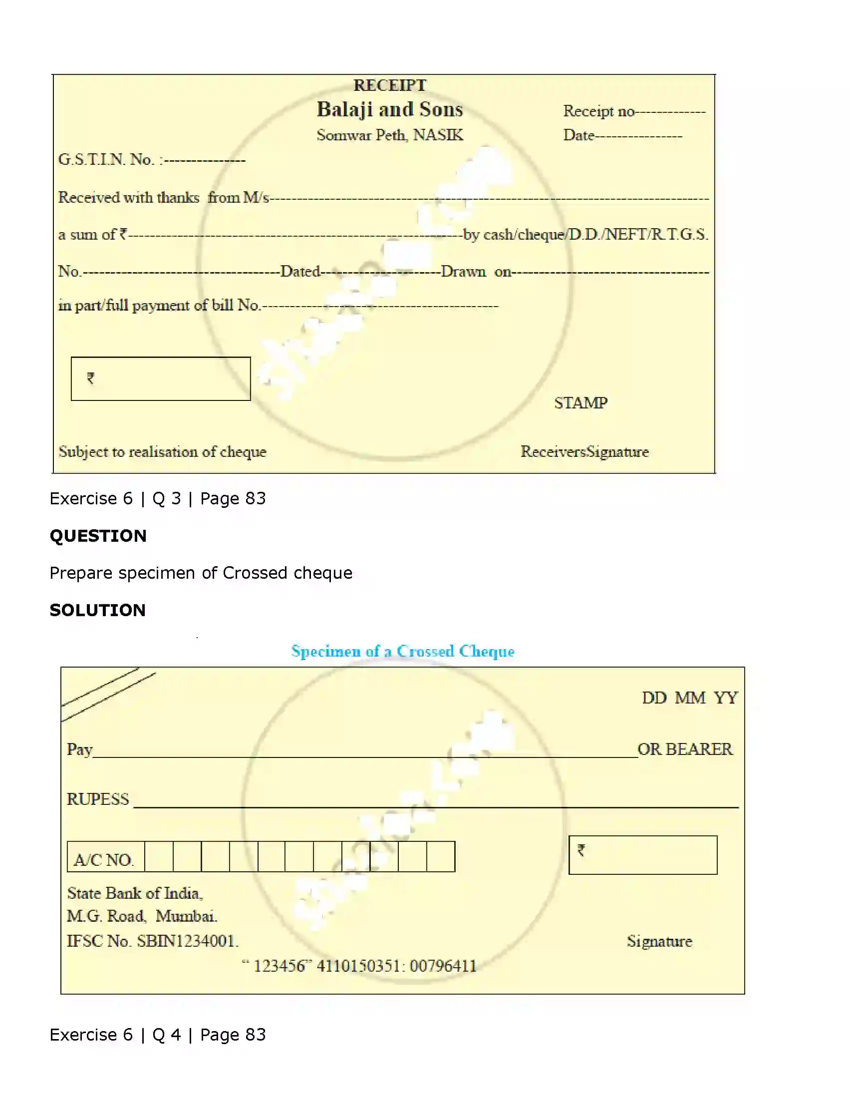 Maharashtra Board Class 11th Book Keeping & Accountancy Journal Solution 17