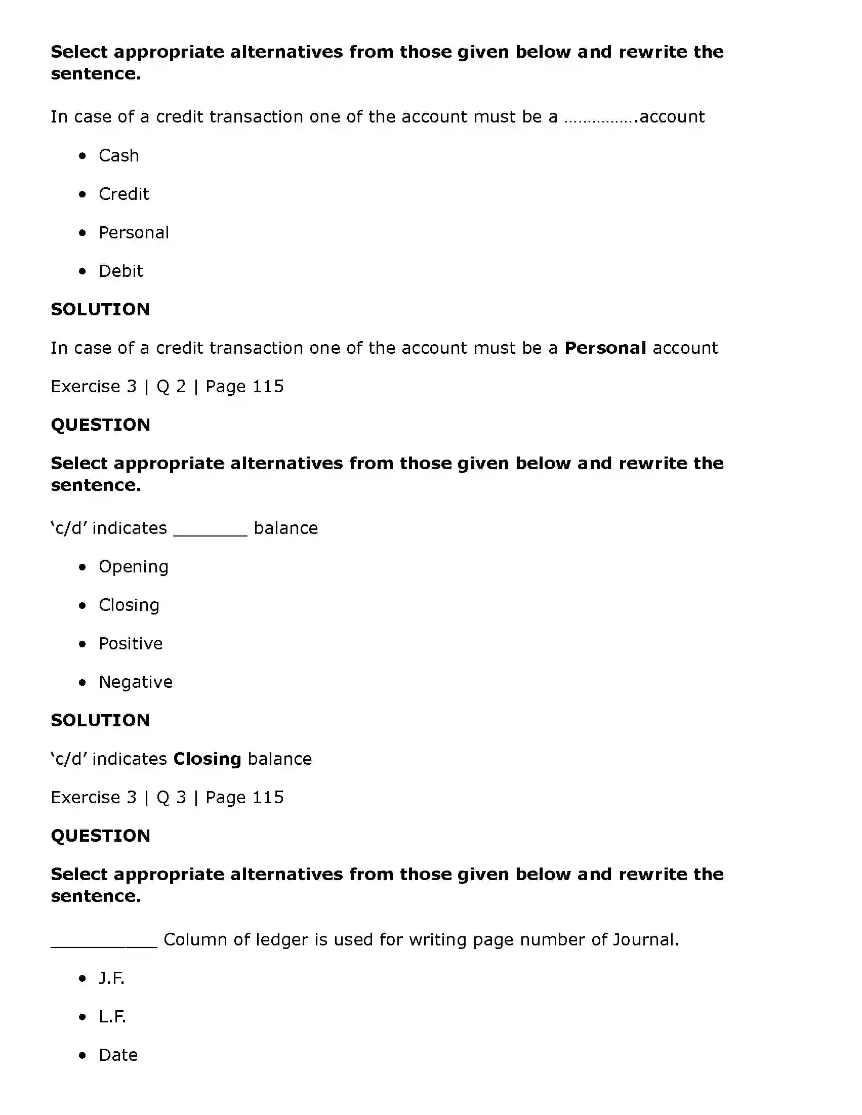 Maharashtra Board Class 11th Book Keeping & Accountancy Ledger Solution 5