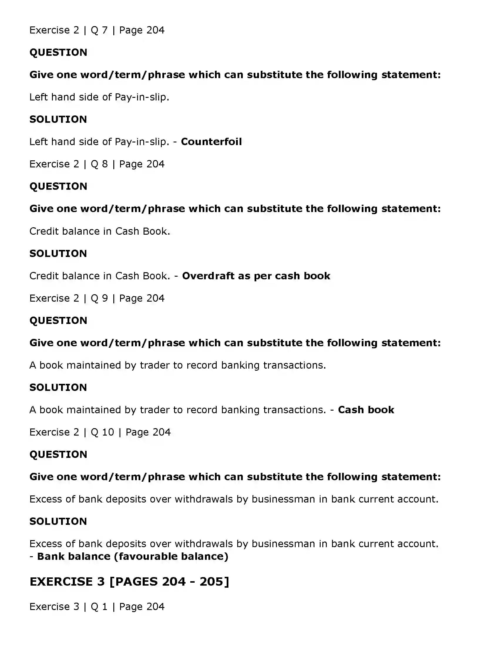Maharashtra Board Class 11th Book Keeping & Accountancy Bank Reconciliation Statement Solution 5