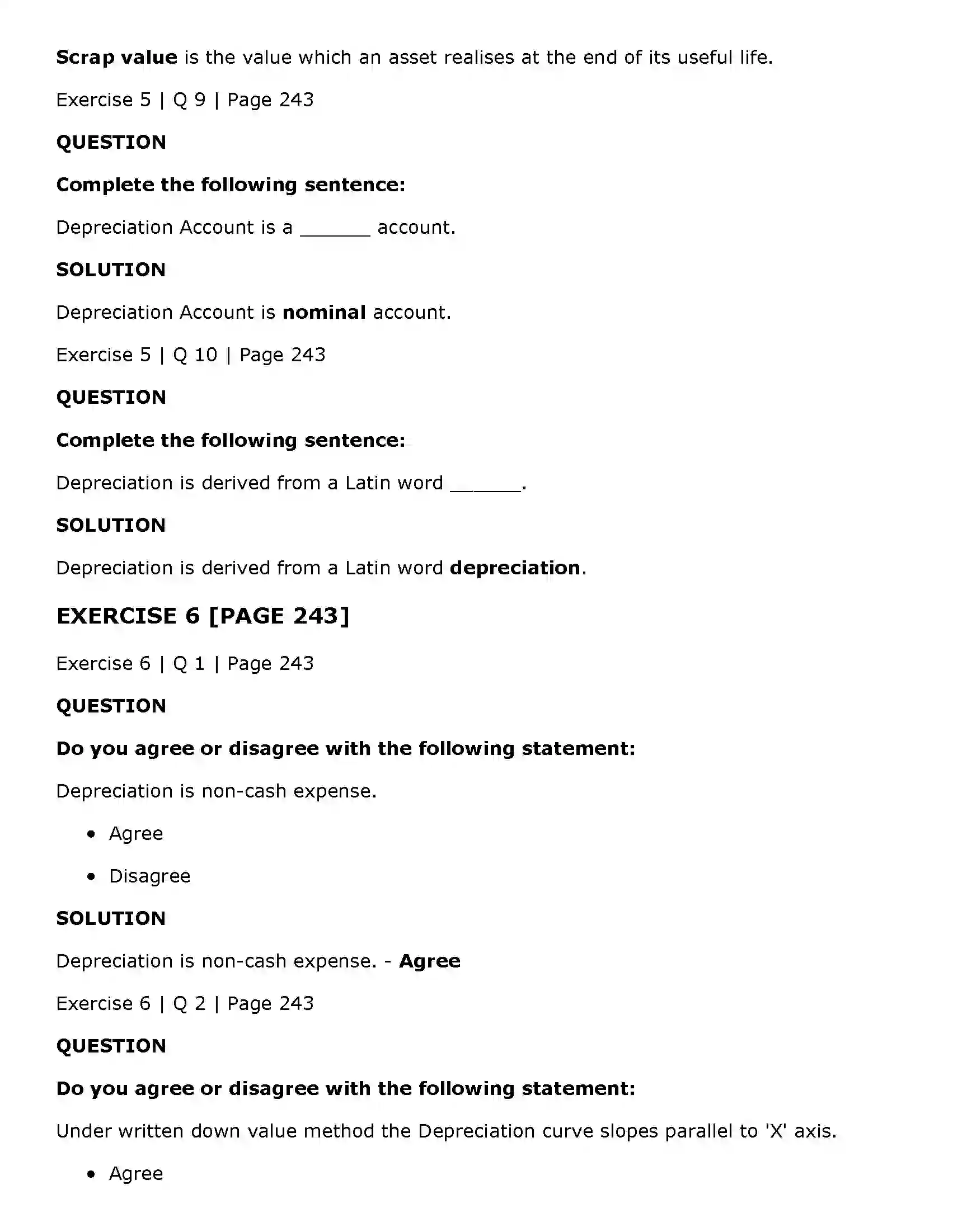 Maharashtra Board Class 11th Book Keeping & Accountancy Depreciation Solution 14