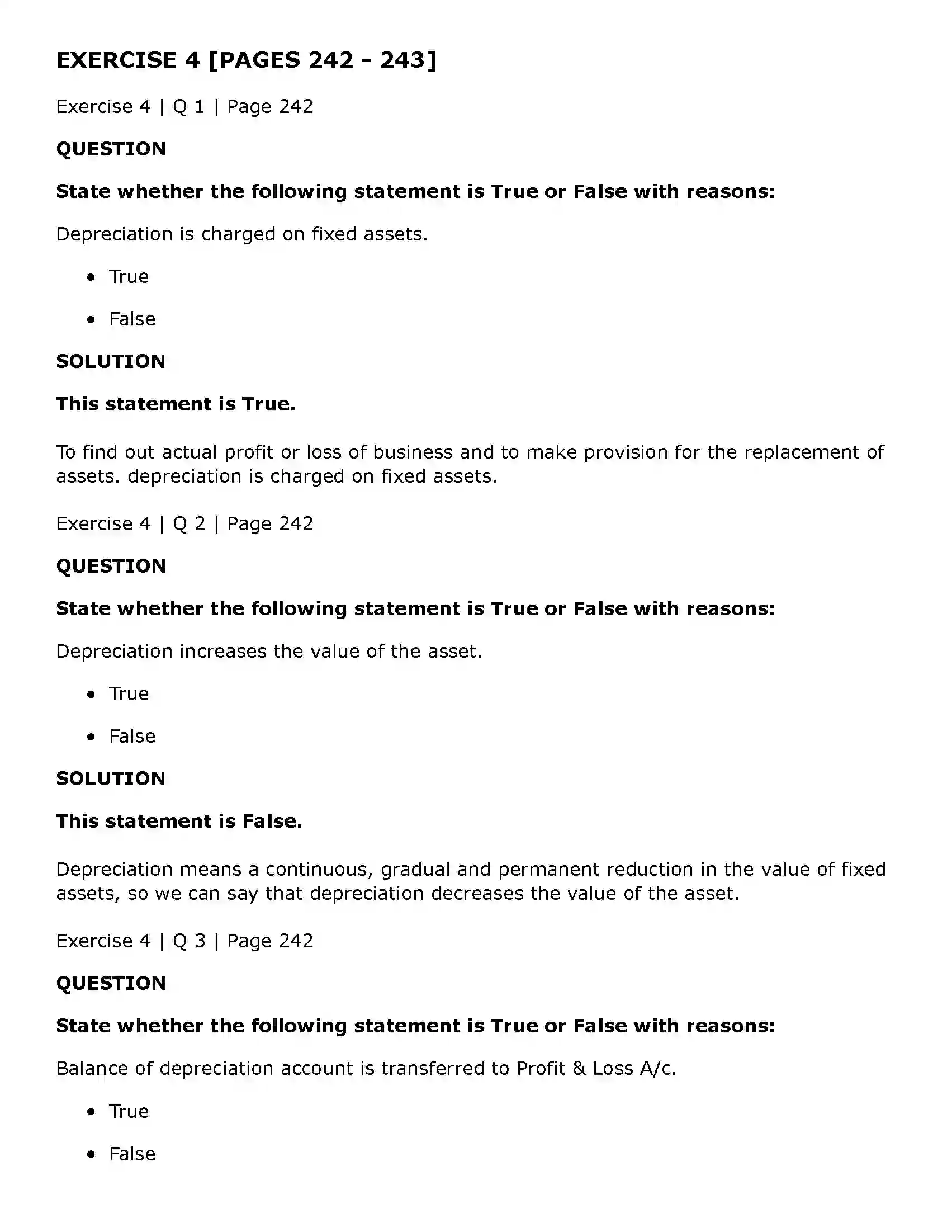 Maharashtra Board Class 11th Book Keeping & Accountancy Depreciation Solution 9